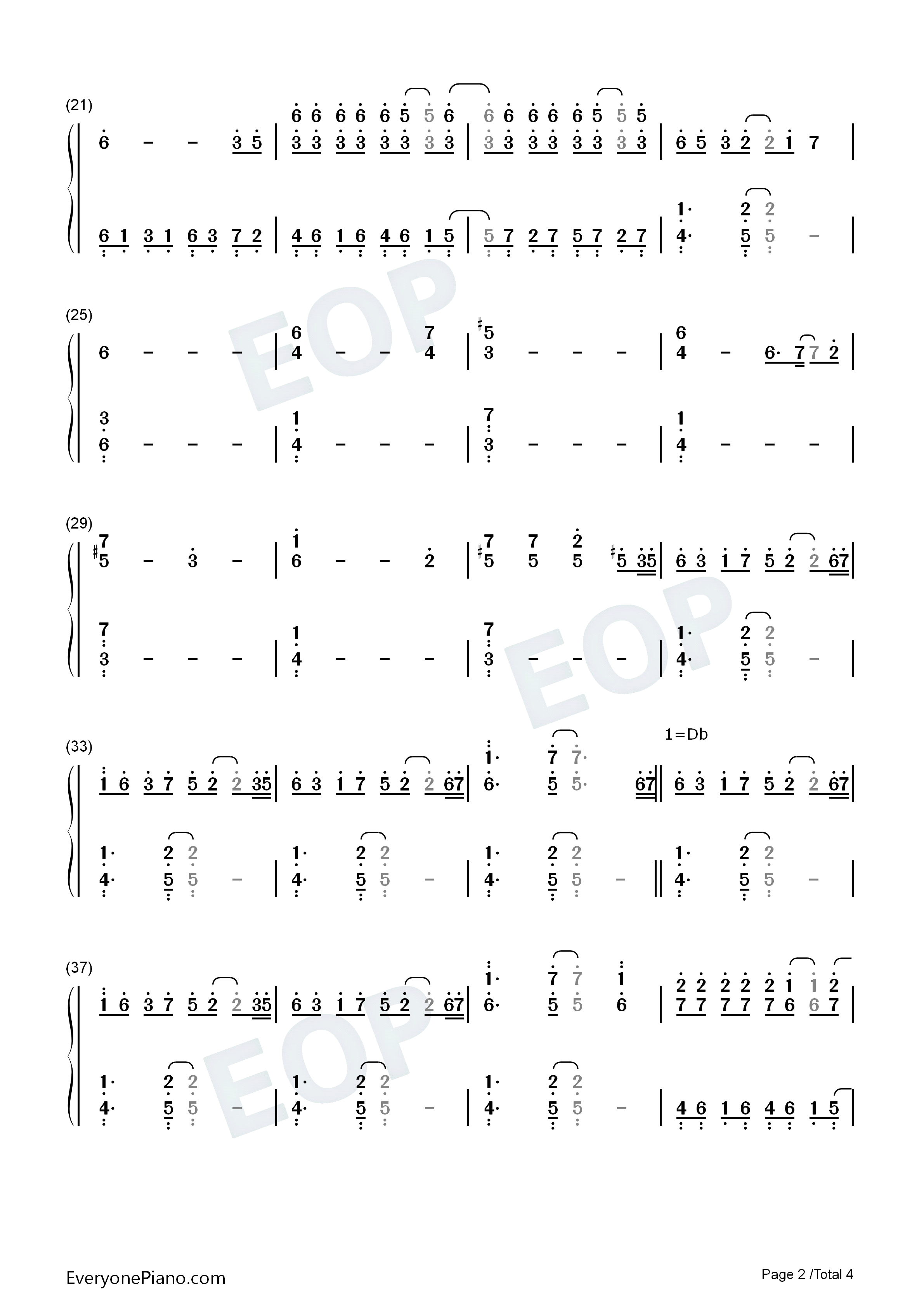感情の摩天楼钢琴简谱_东方Project演唱