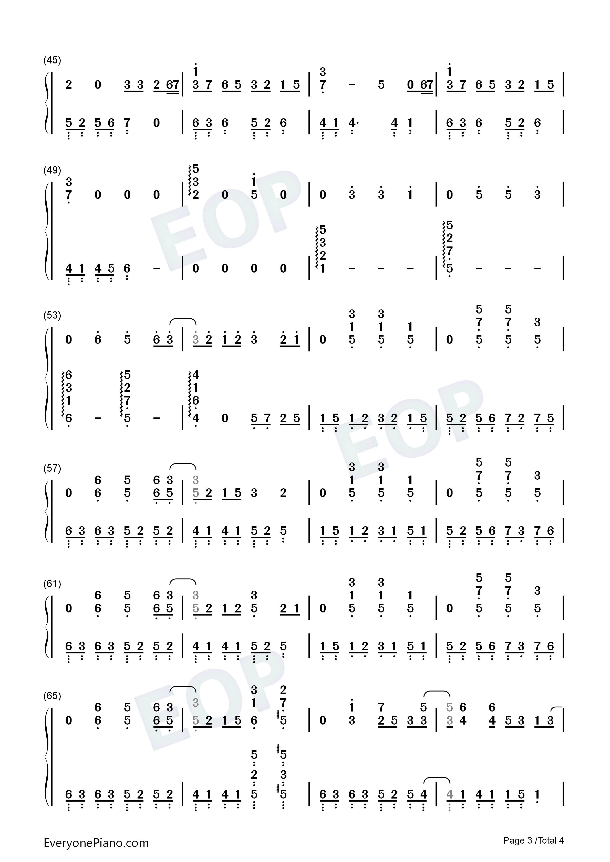 trust_you钢琴简谱_伊藤由奈演唱