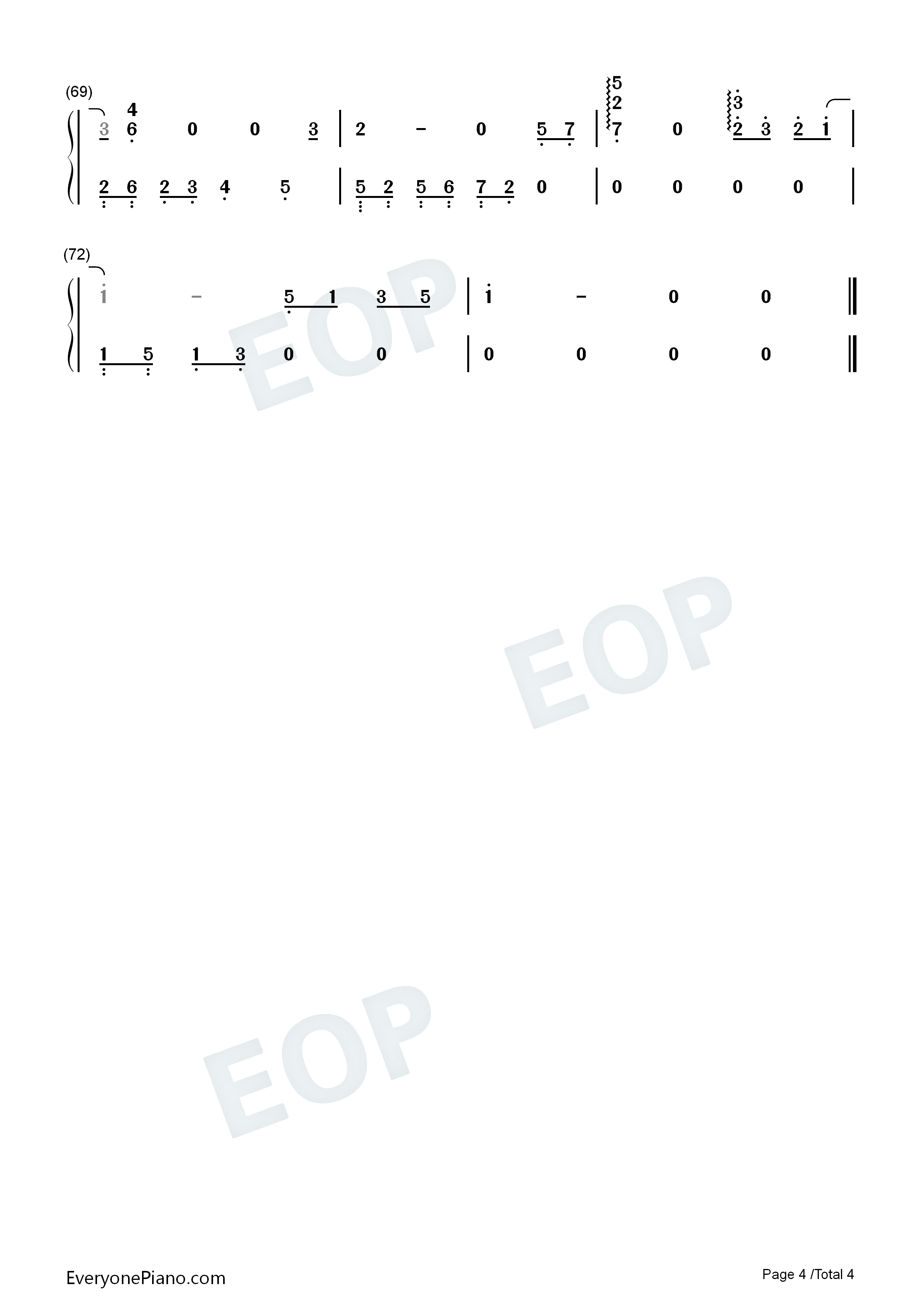 trust_you钢琴简谱_伊藤由奈演唱