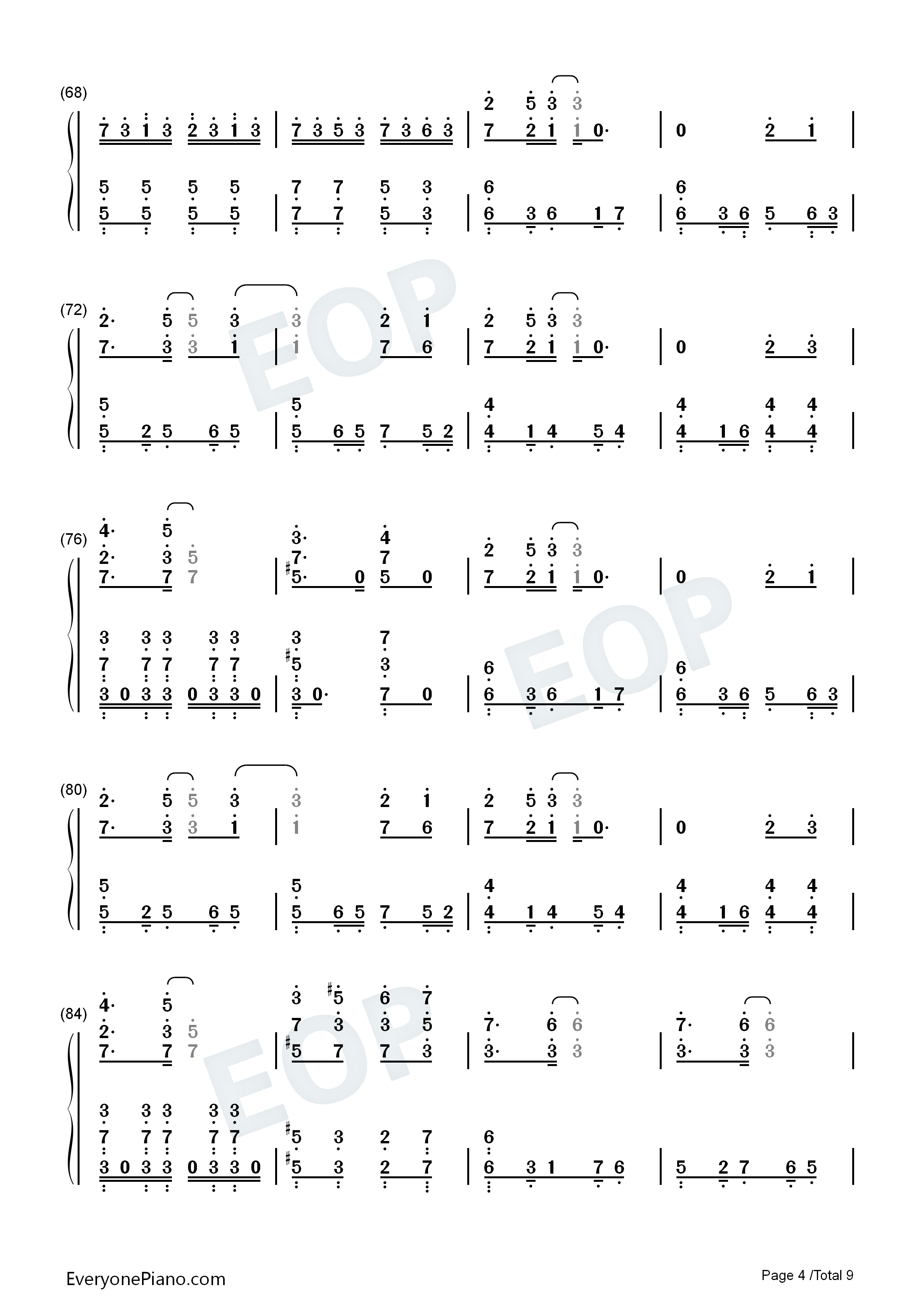 ～血の涙～Bloody_Tears钢琴简谱_松原健一　Matsubara演唱