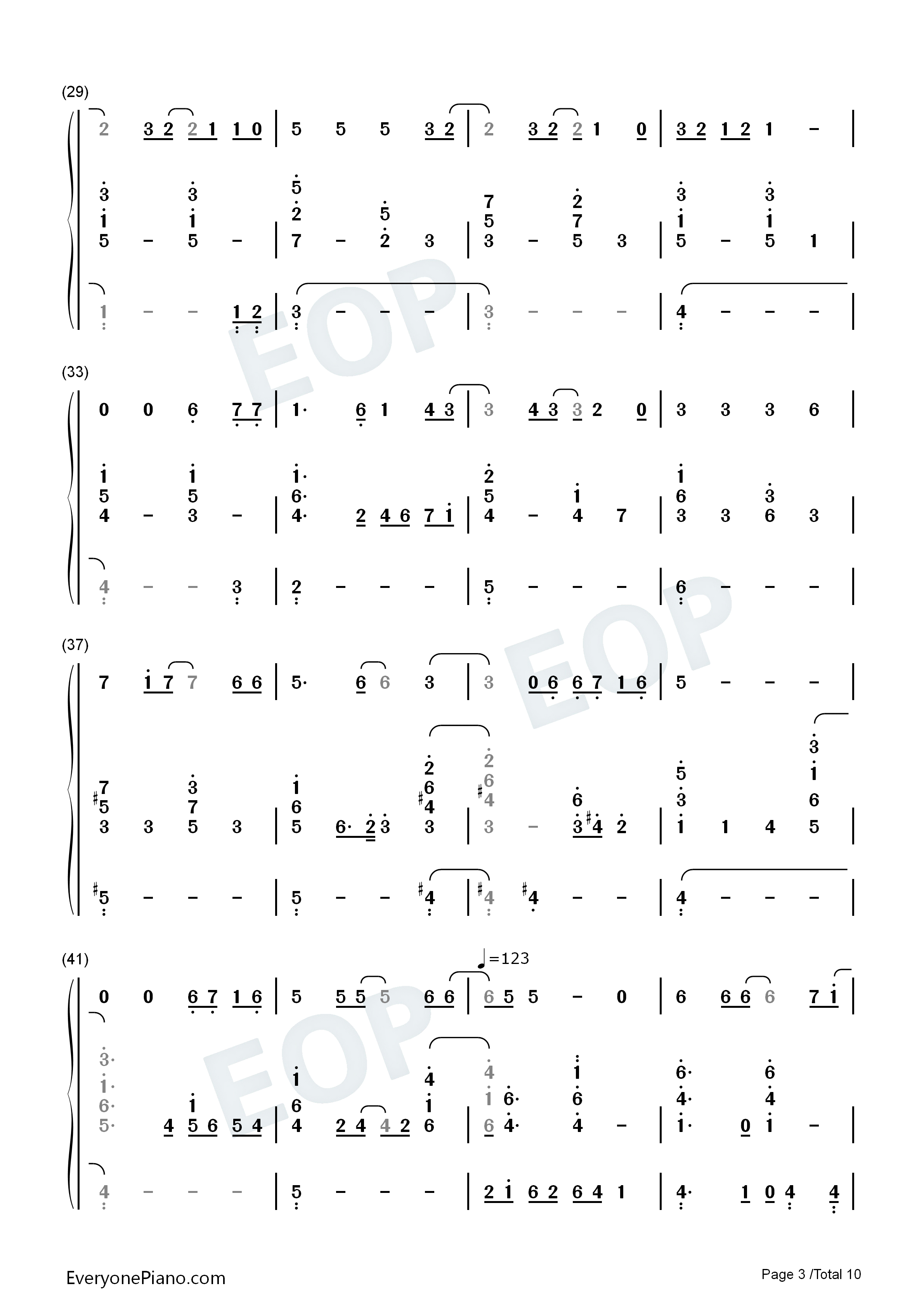 君がいたから〜eternal_way〜钢琴简谱_YeLLOW_Generation演唱