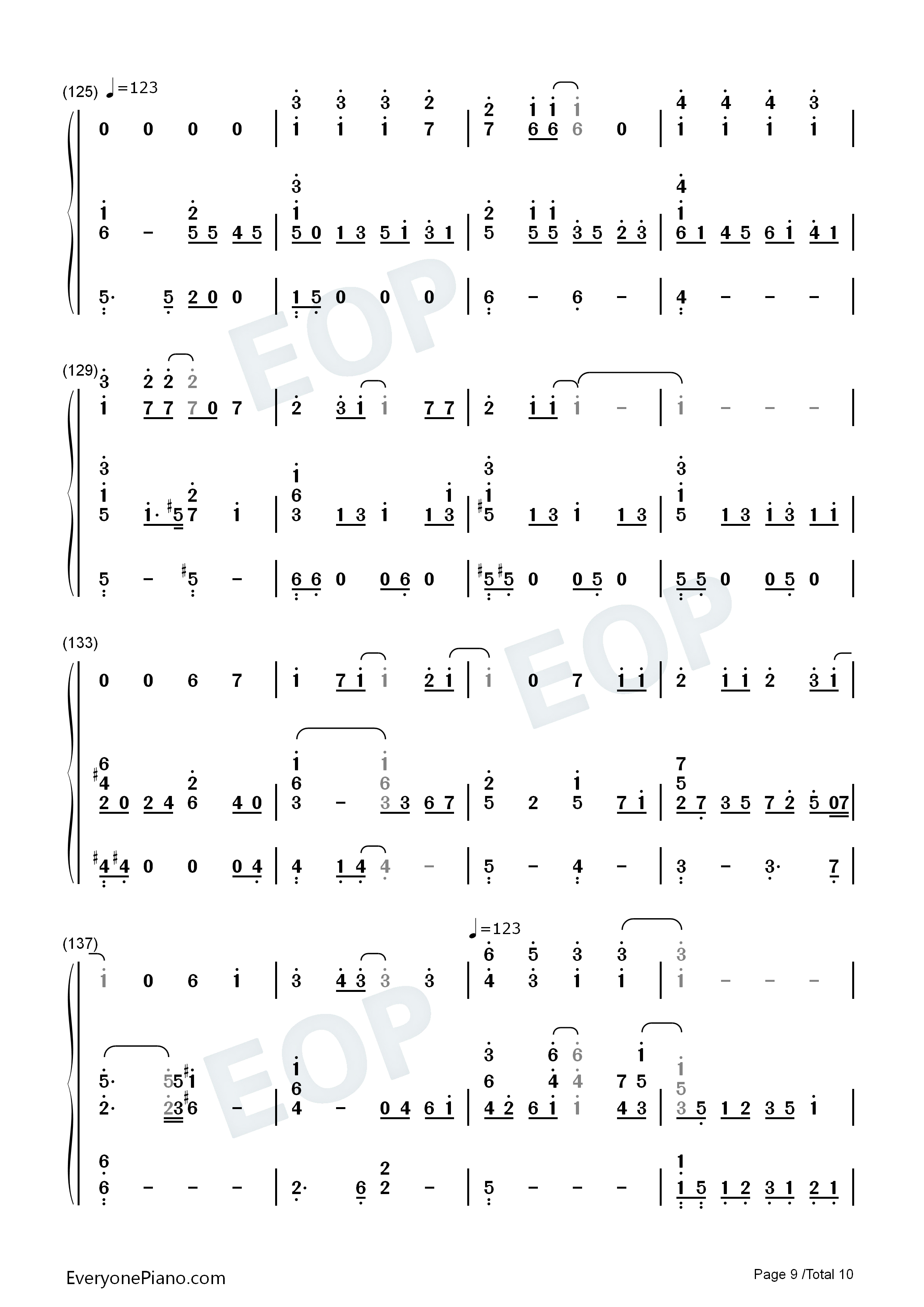 君がいたから〜eternal_way〜钢琴简谱_YeLLOW_Generation演唱