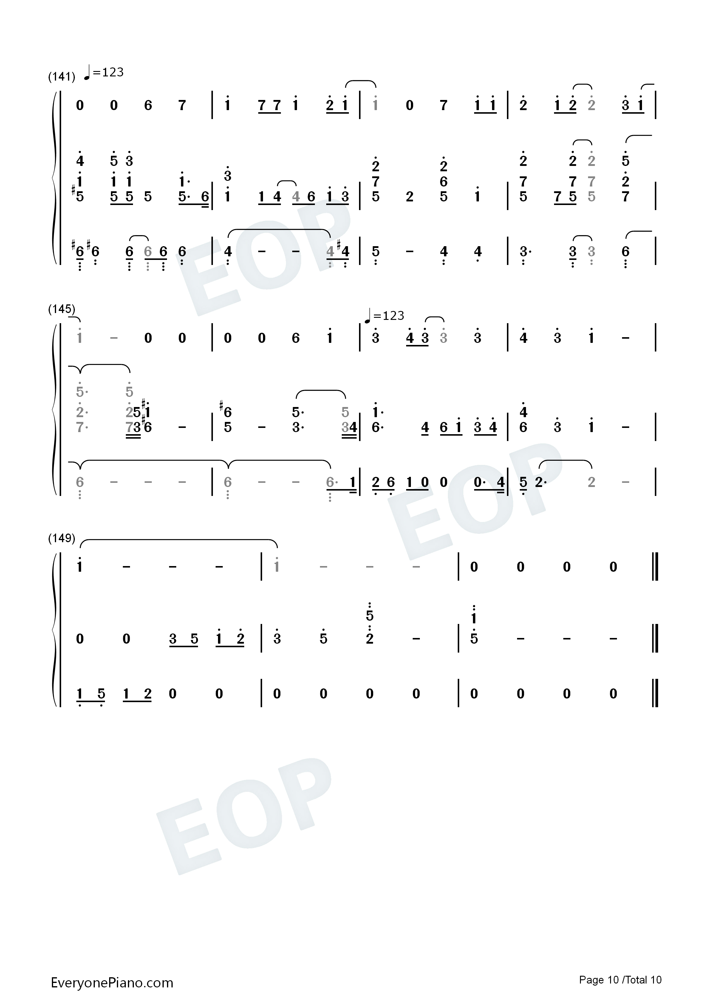 君がいたから〜eternal_way〜钢琴简谱_YeLLOW_Generation演唱