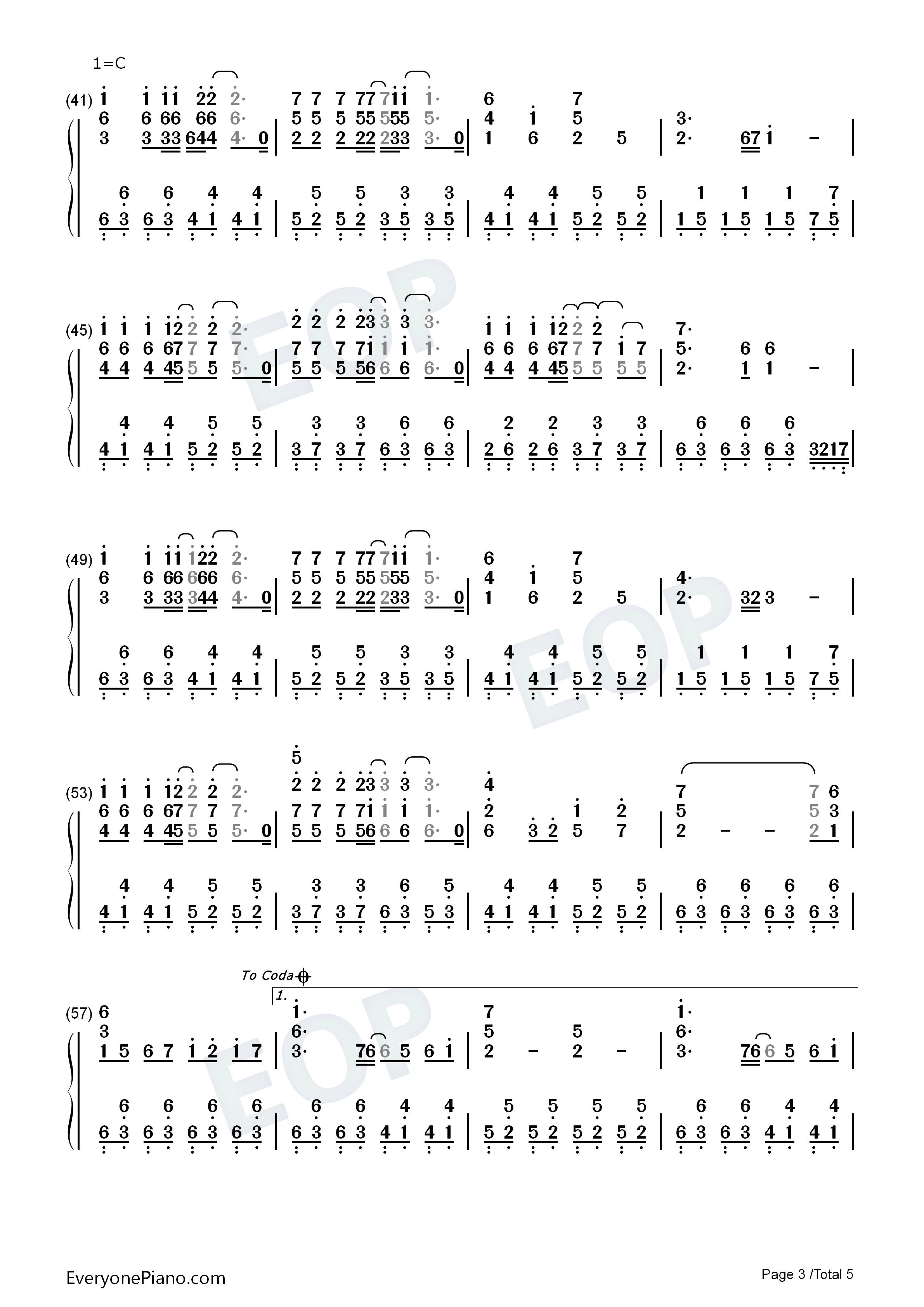 Under_the_Darkness钢琴简谱_C.G_mix演唱