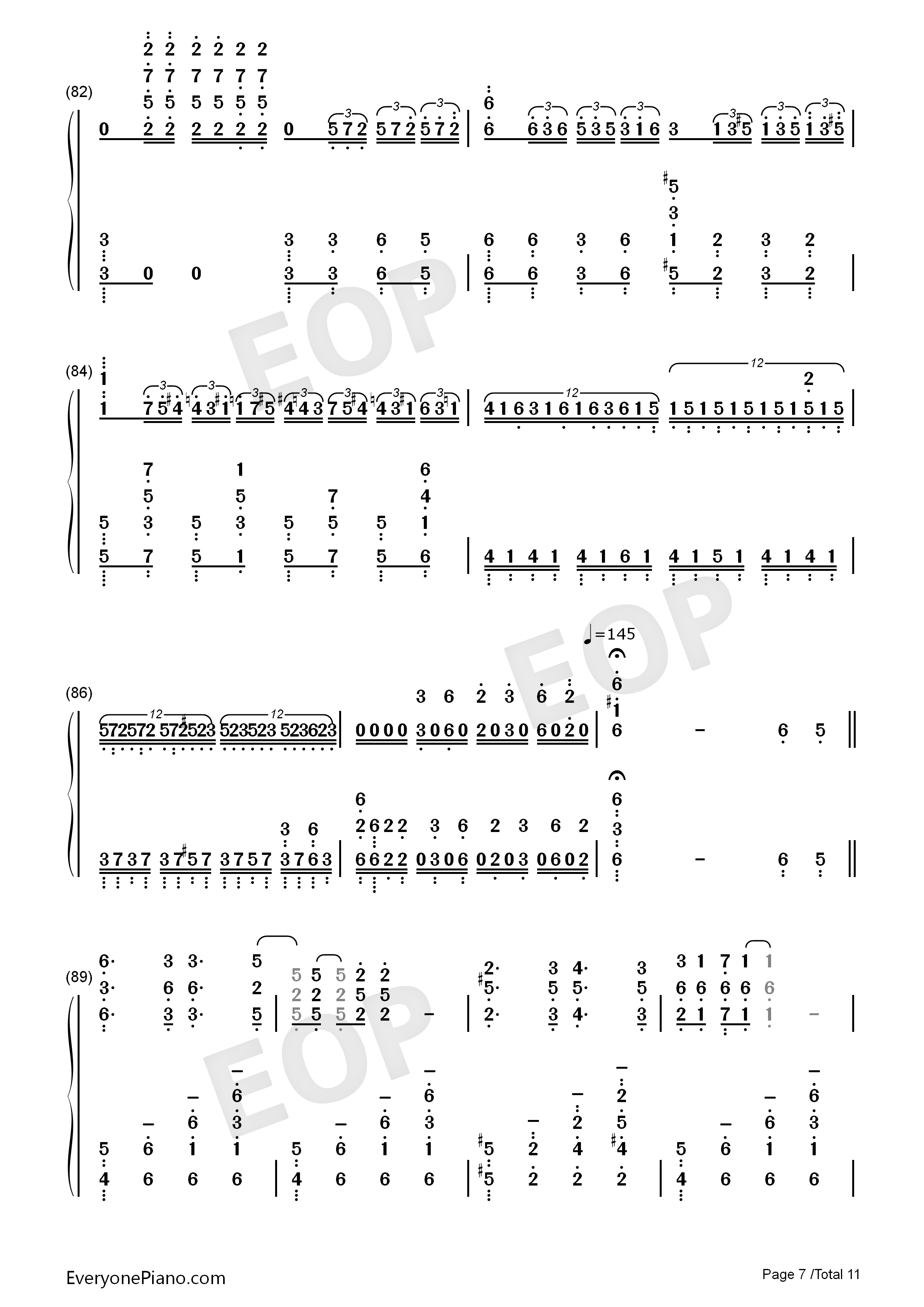 ココロ钢琴简谱_镜音リン演唱