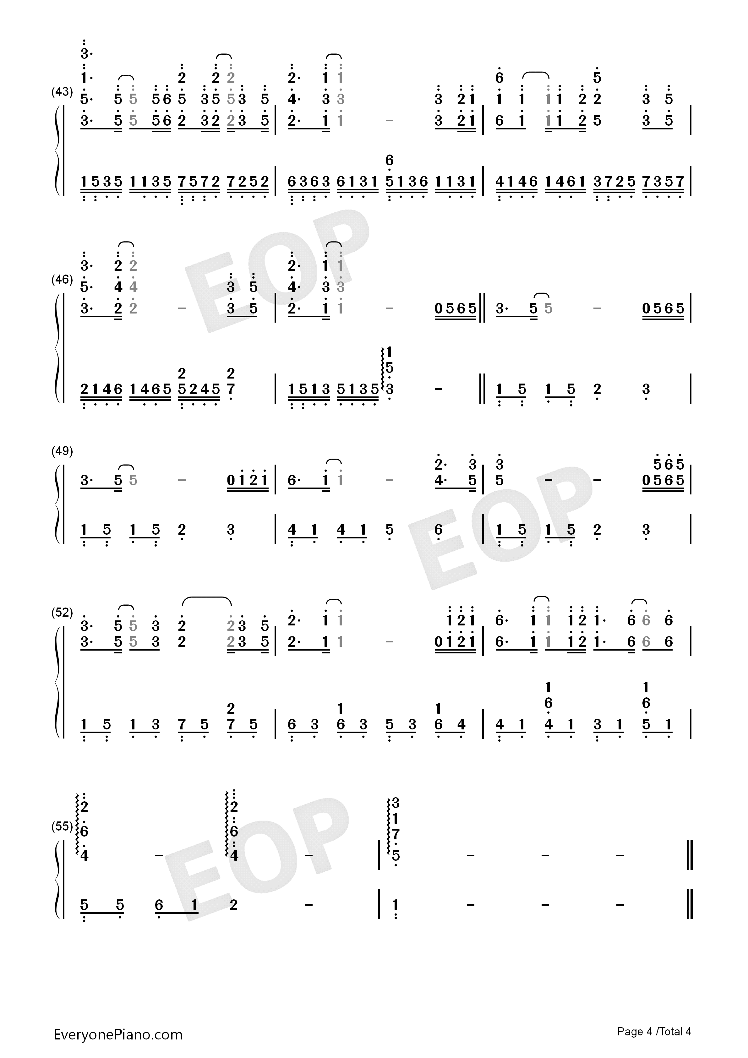 泪海钢琴简谱_许茹芸演唱