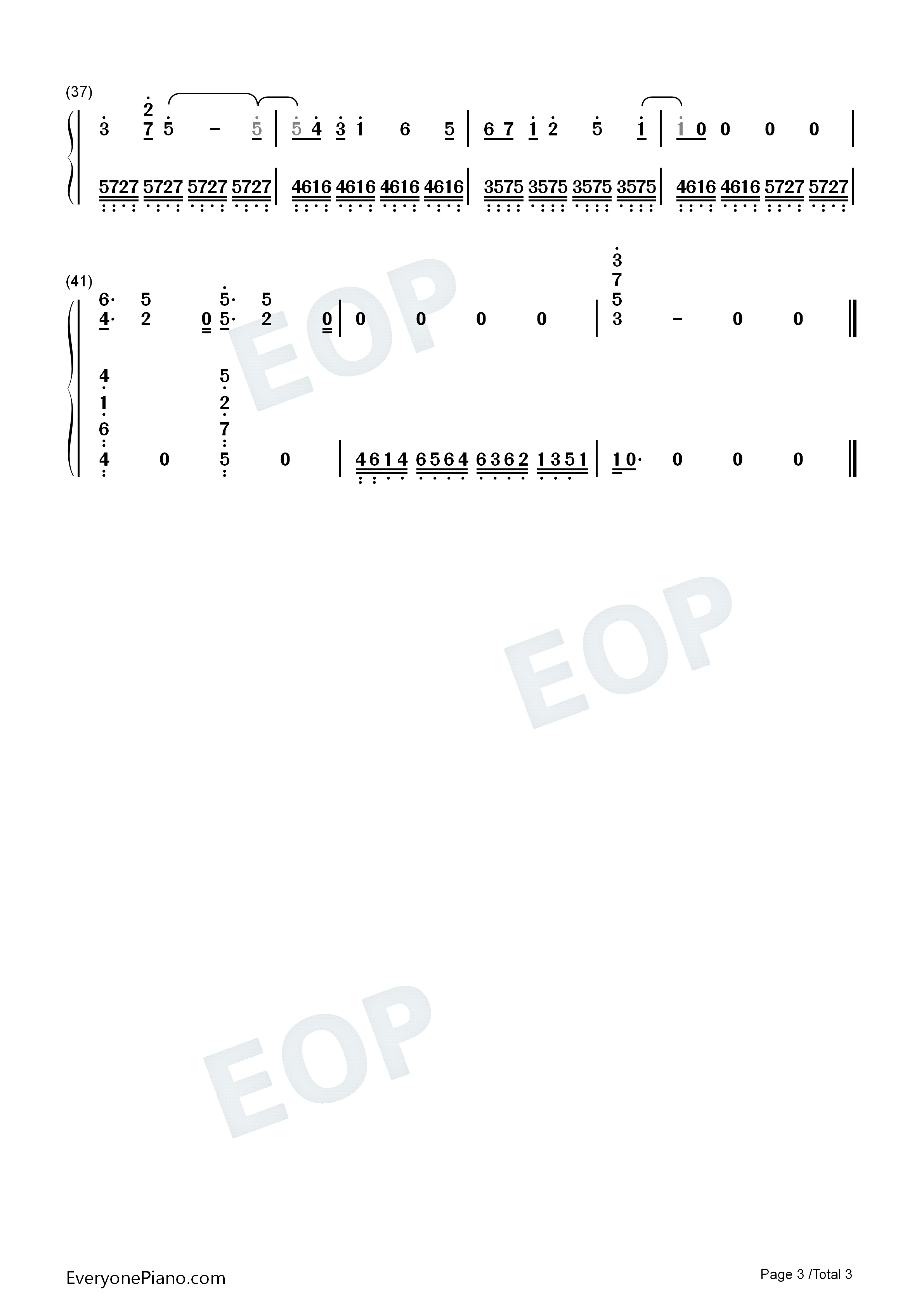 君=花钢琴简谱_pigstar演唱