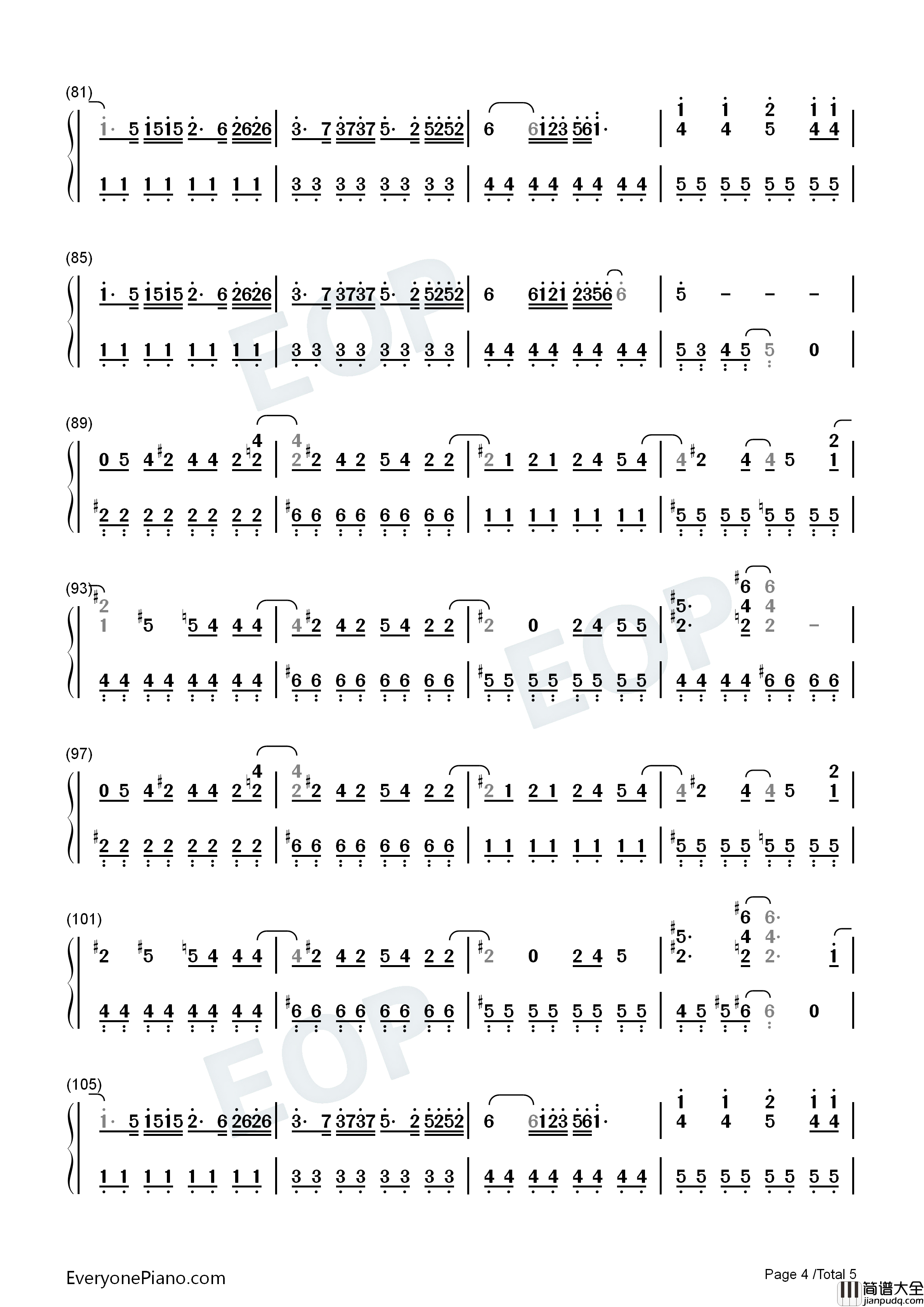 Believe钢琴简谱_Folder5演唱