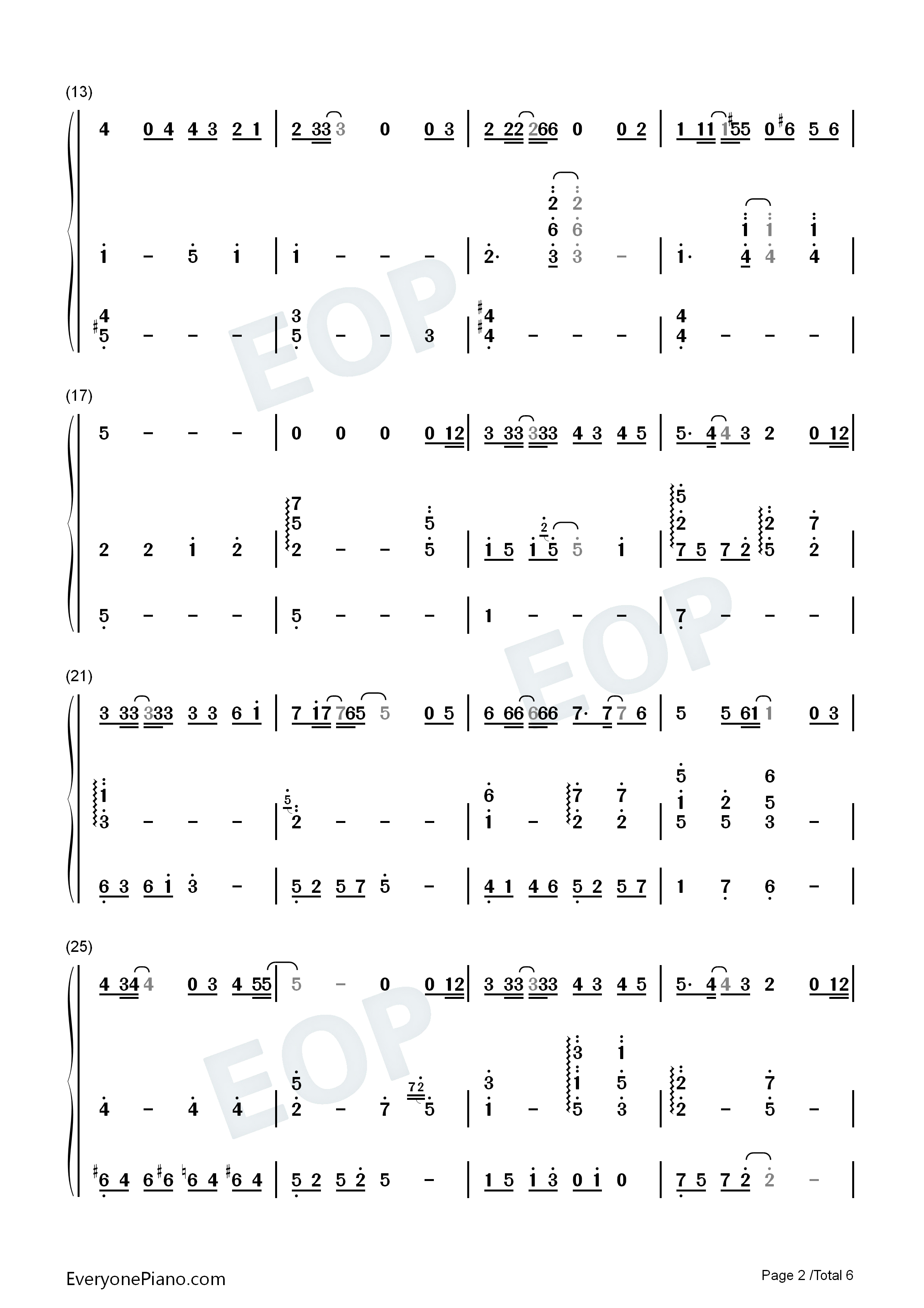 桜の花びらたち钢琴简谱_前田敦子（AKB48）演唱