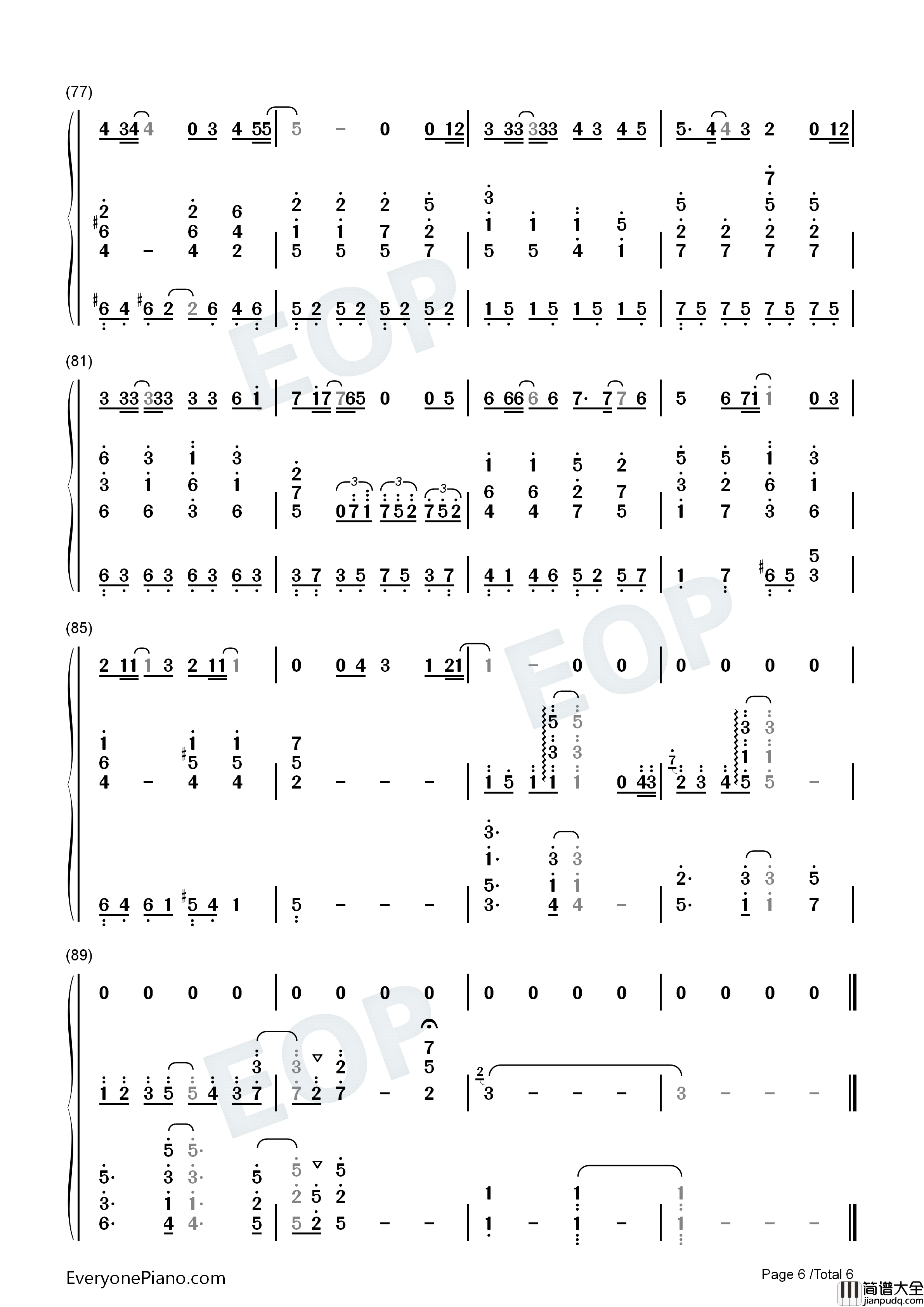 桜の花びらたち钢琴简谱_前田敦子（AKB48）演唱