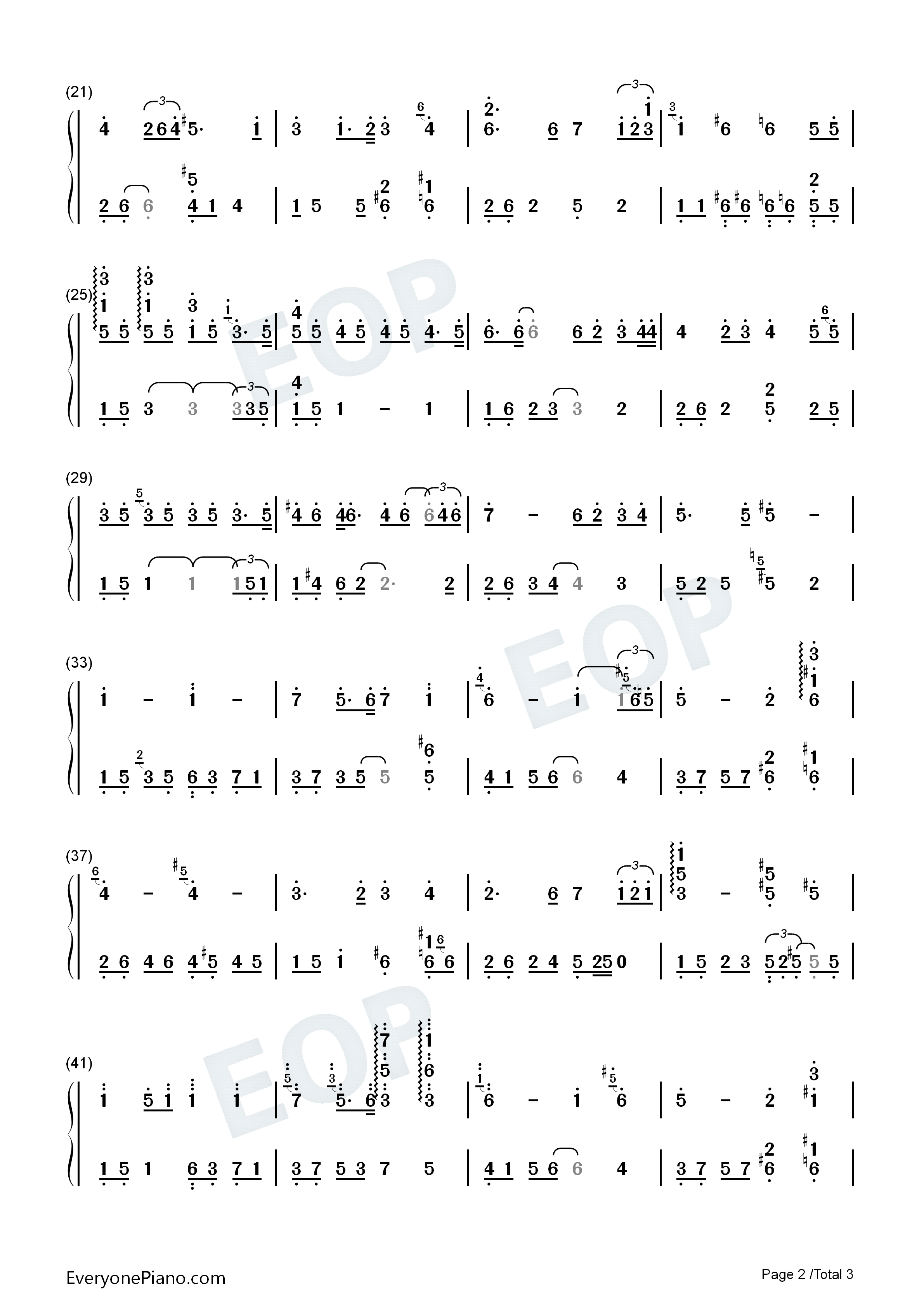 Over_The_Rainbow钢琴简谱_Nana_Mouskouri演唱