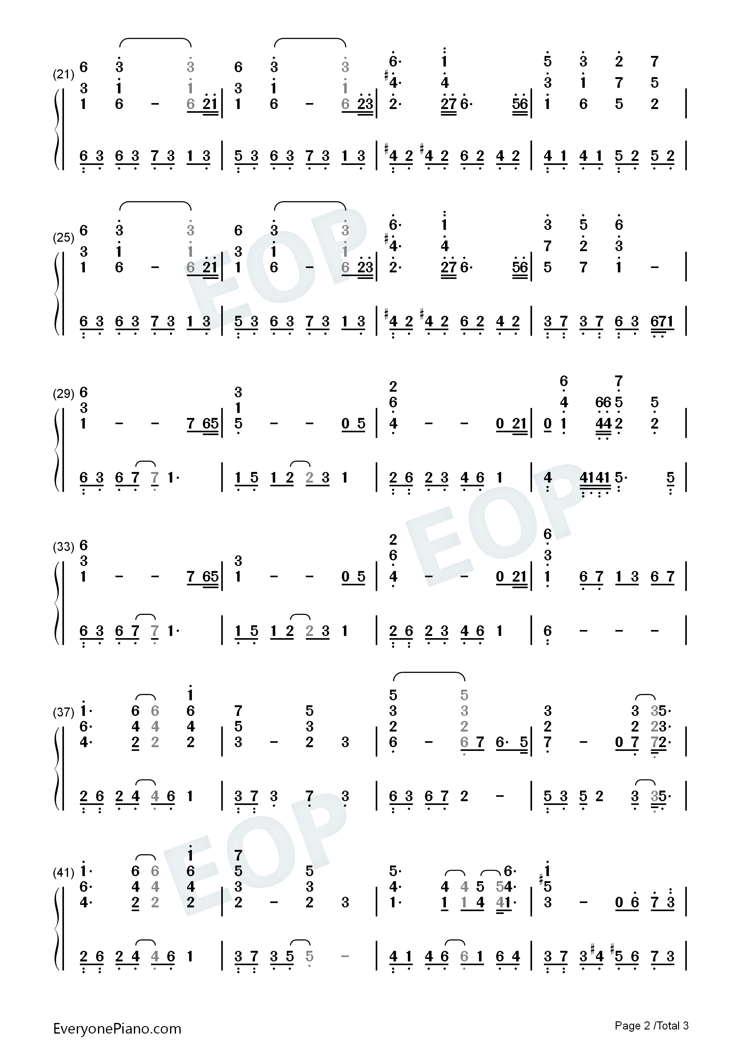 三代目の葬式钢琴简谱_増田俊郎演唱