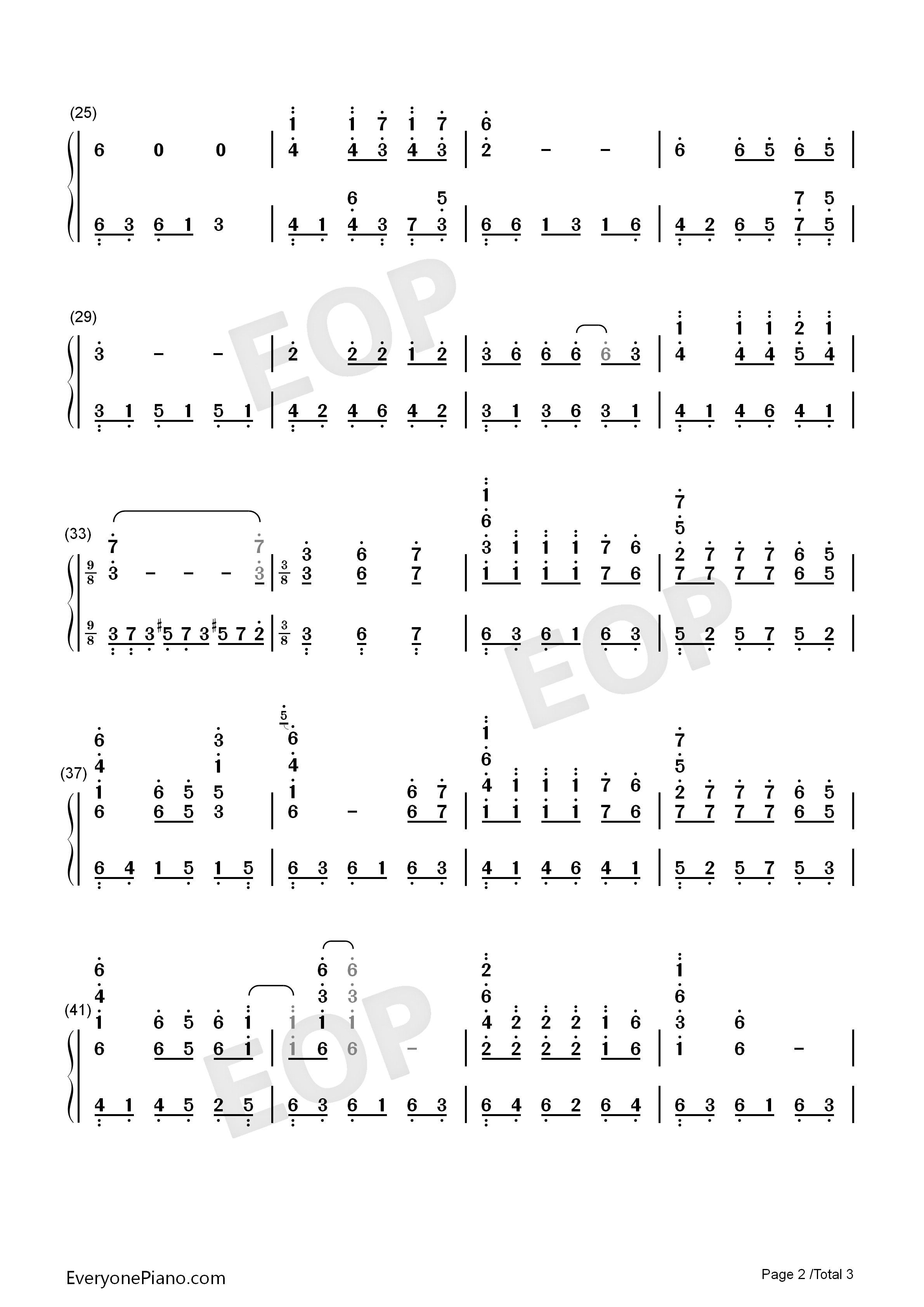 单身情歌钢琴简谱_林志炫演唱