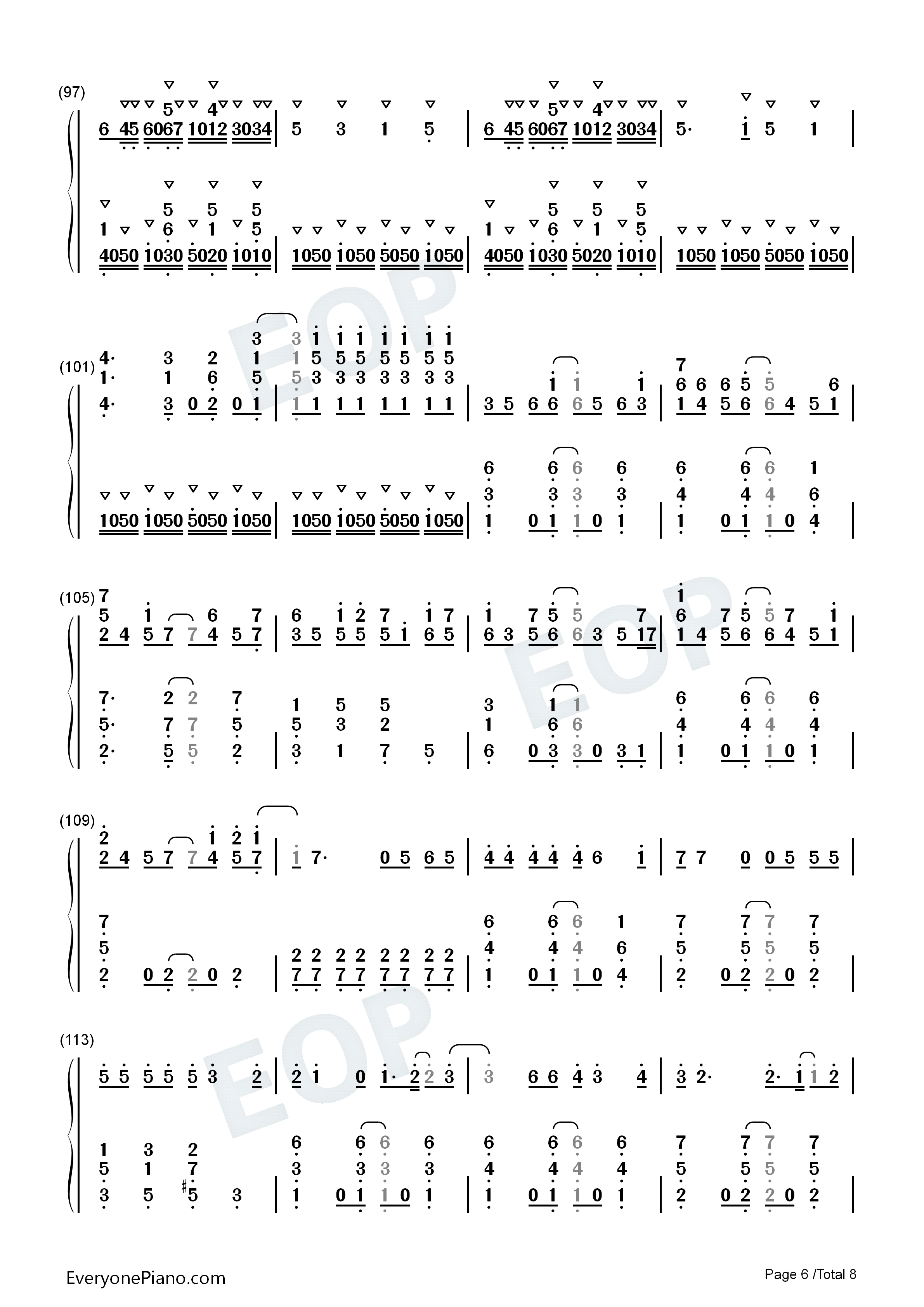 光と影のロマン钢琴简谱_宇德敬子演唱