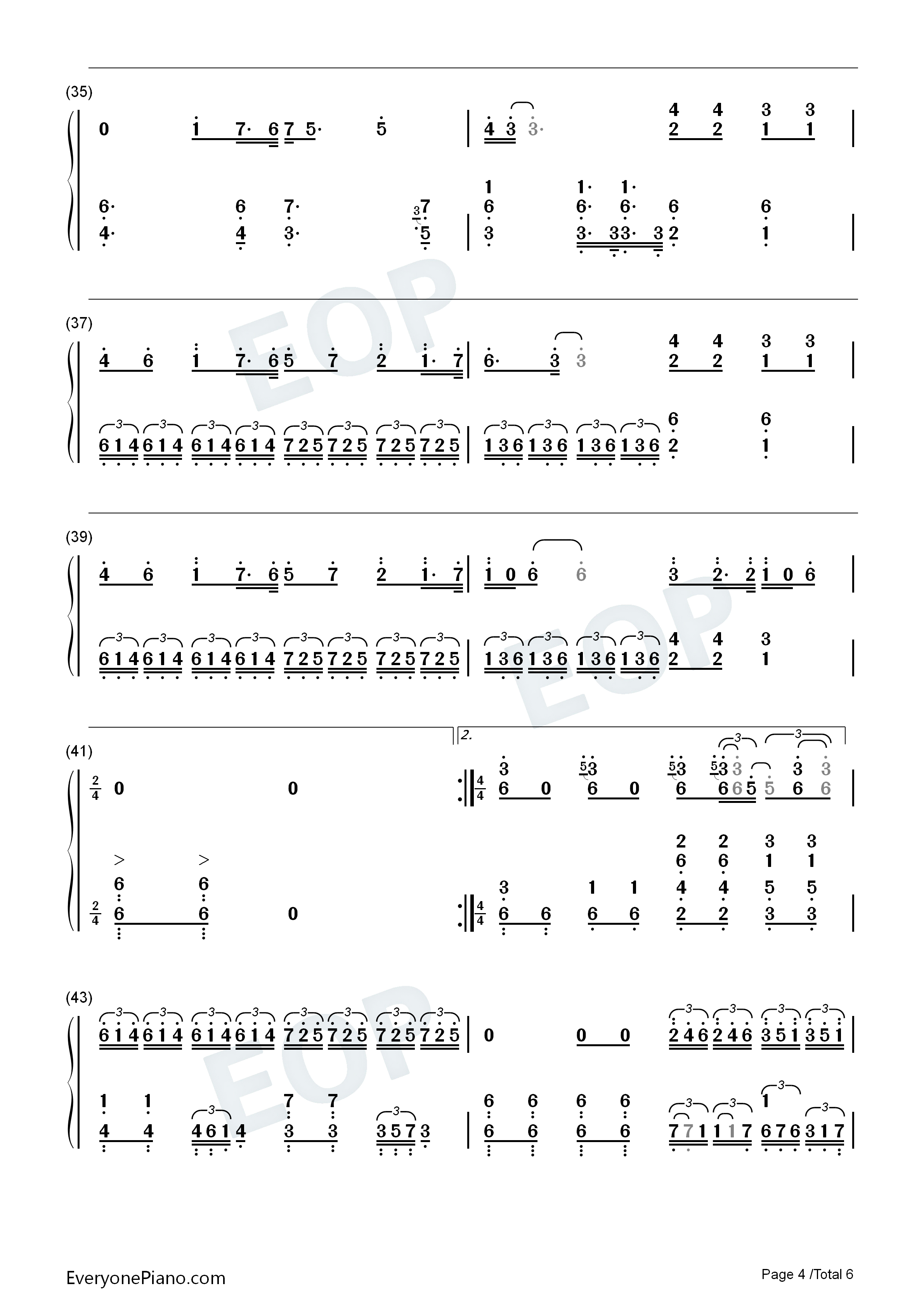 新地球钢琴简谱_林俊杰演唱