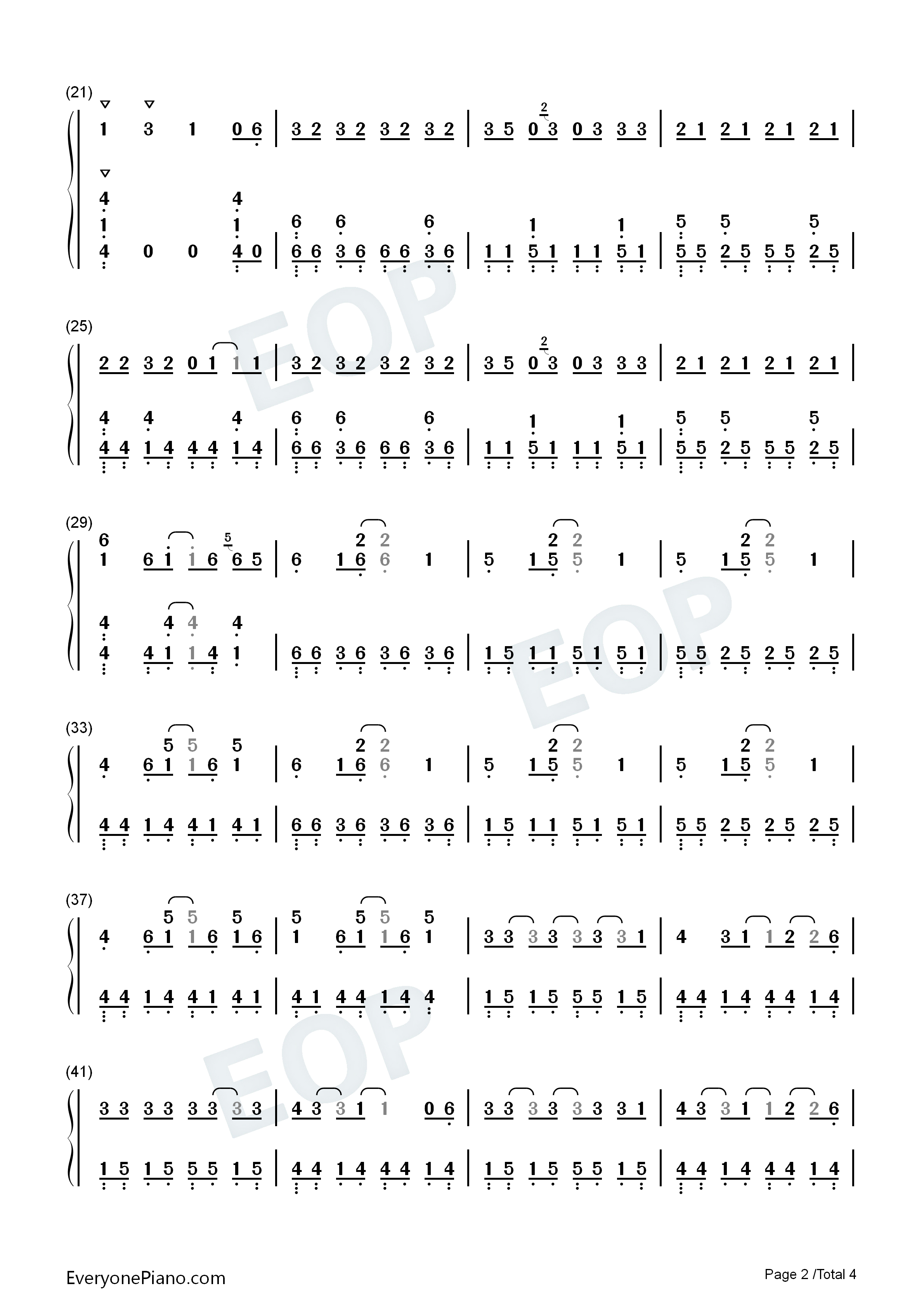 Rolling_Star钢琴简谱_YUI演唱