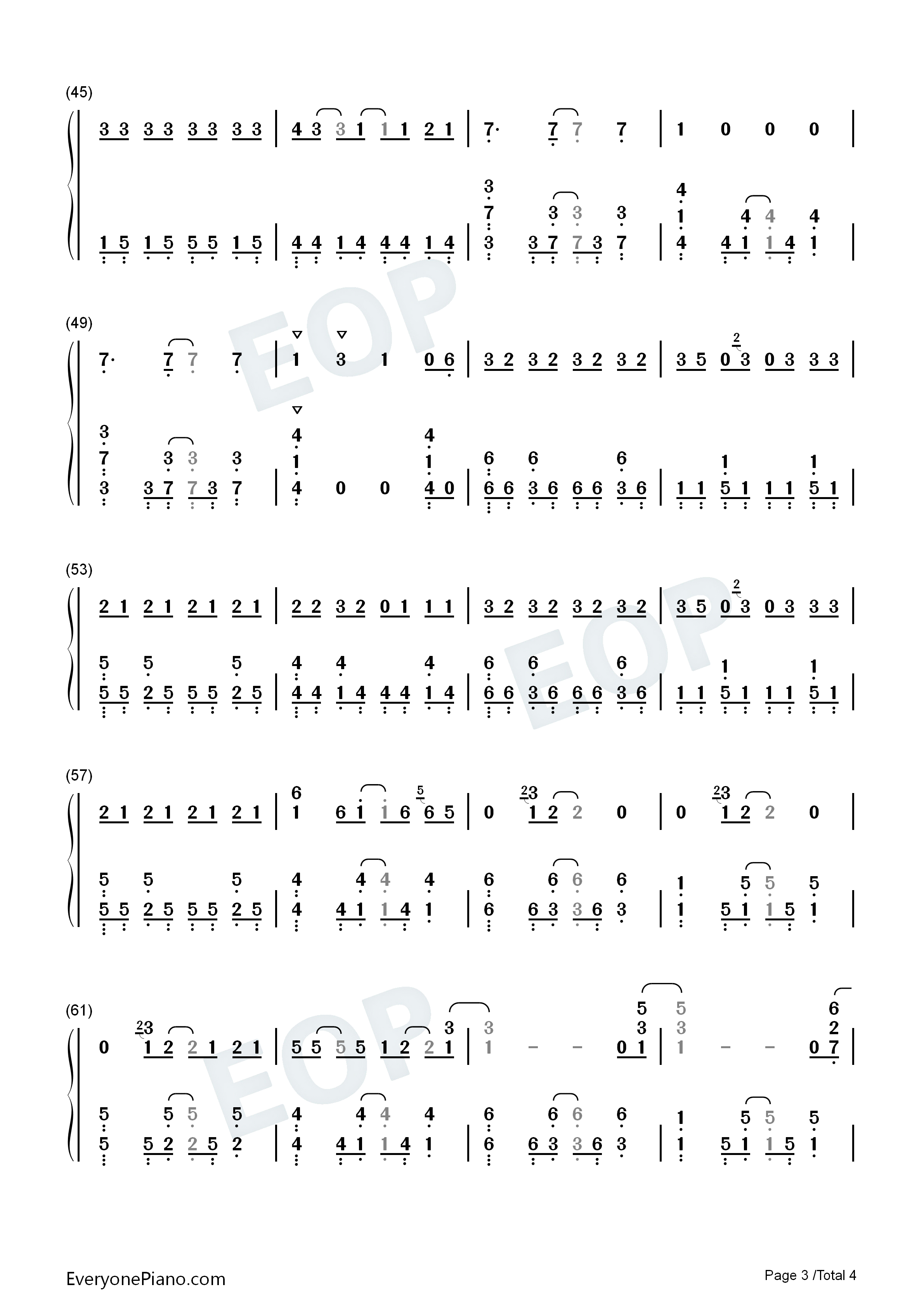 Rolling_Star钢琴简谱_YUI演唱