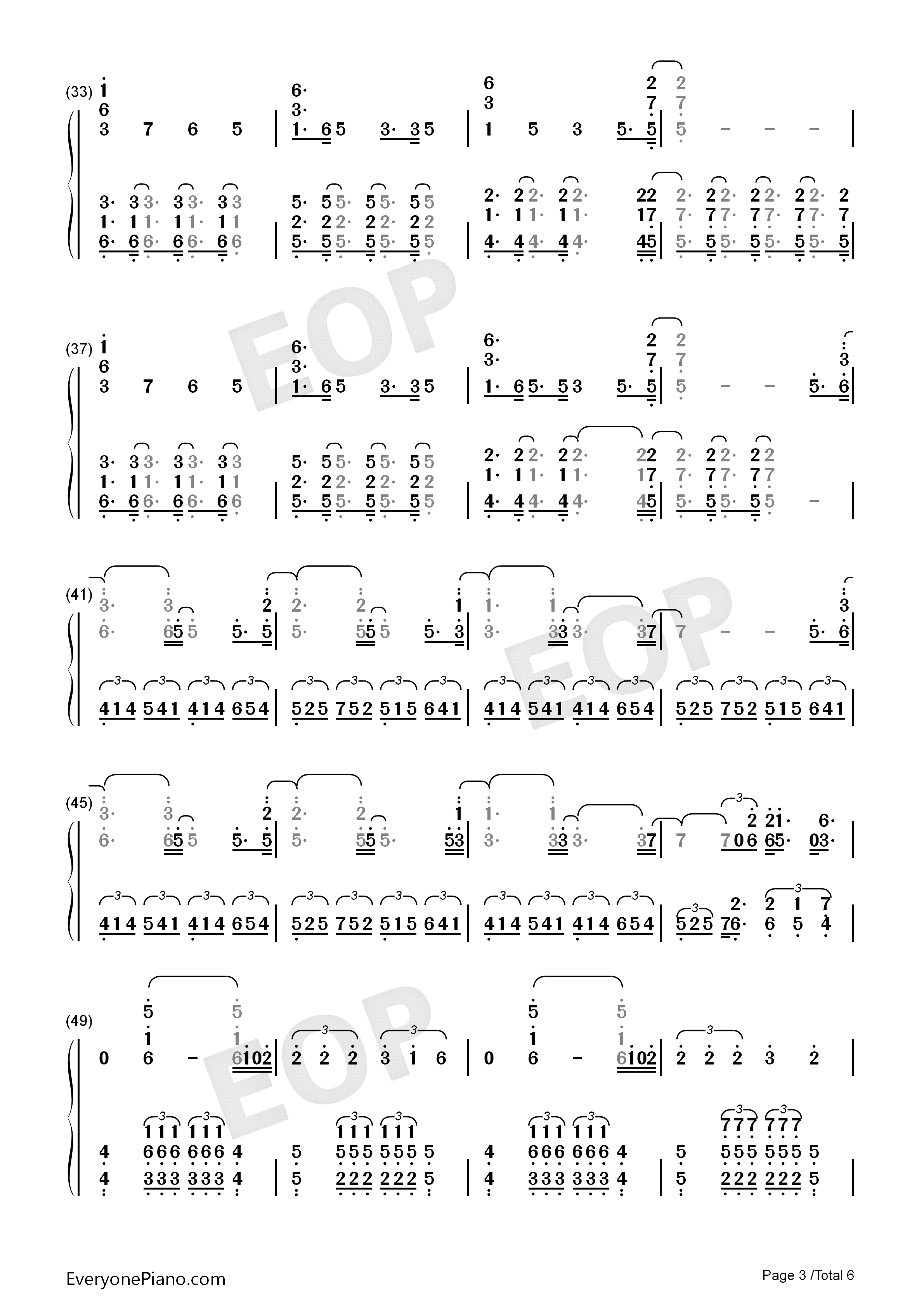 Stockholm_Syndrome钢琴简谱_One_Direction演唱