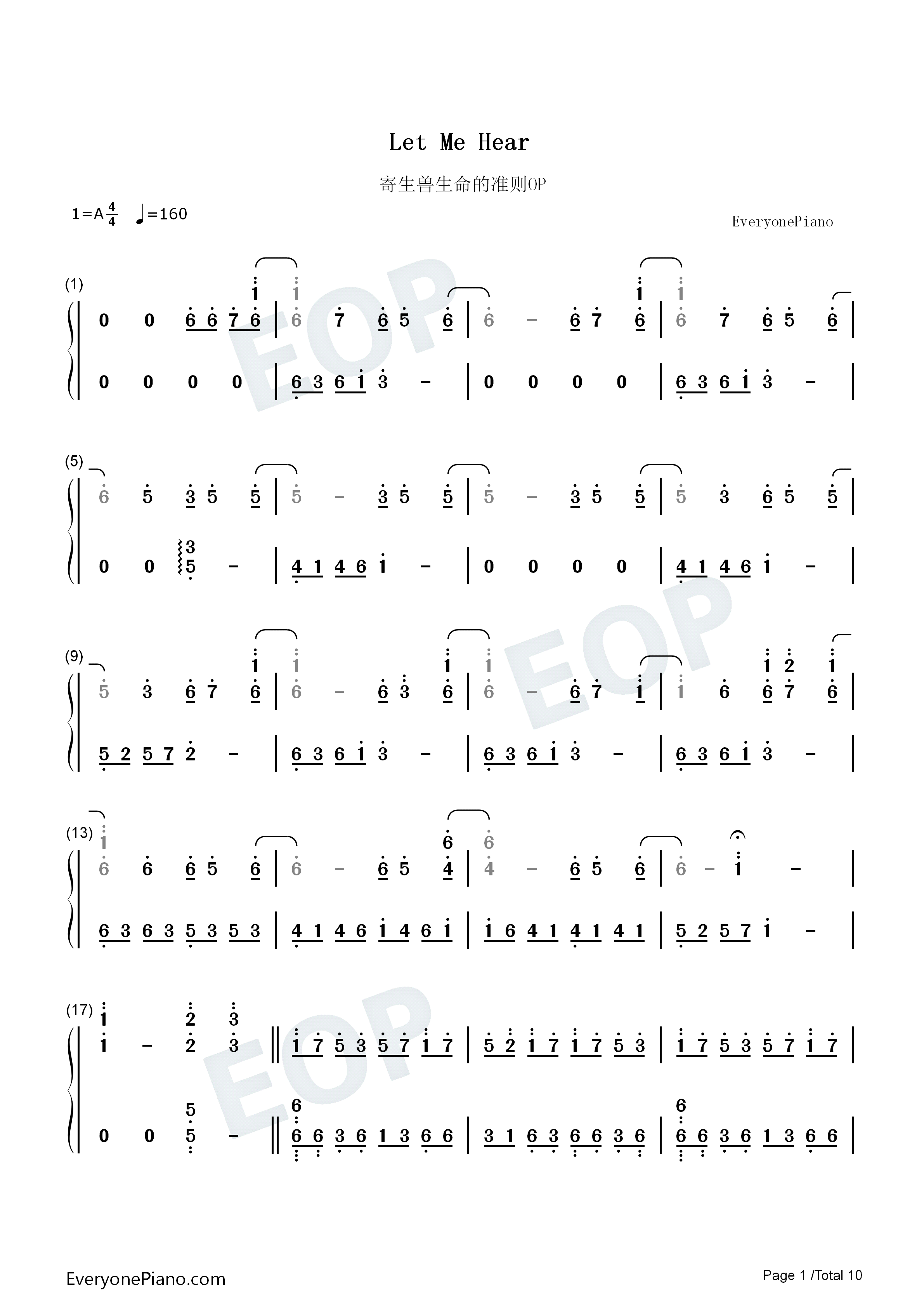 Let_Me_Hear钢琴简谱_Fear__and_loathing_in_Las_Vegas演唱