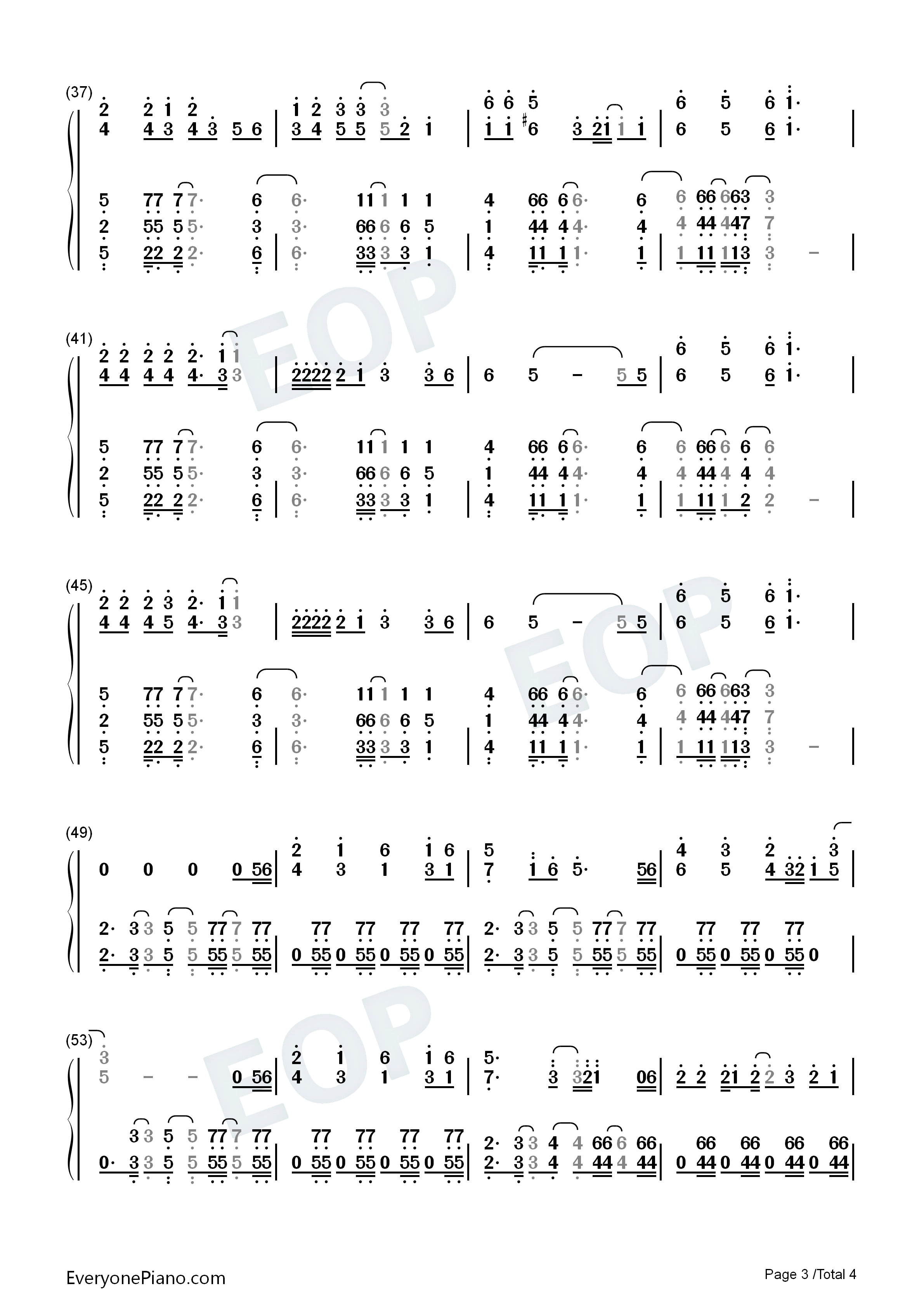 Jealous钢琴简谱_Nick_Jonas演唱