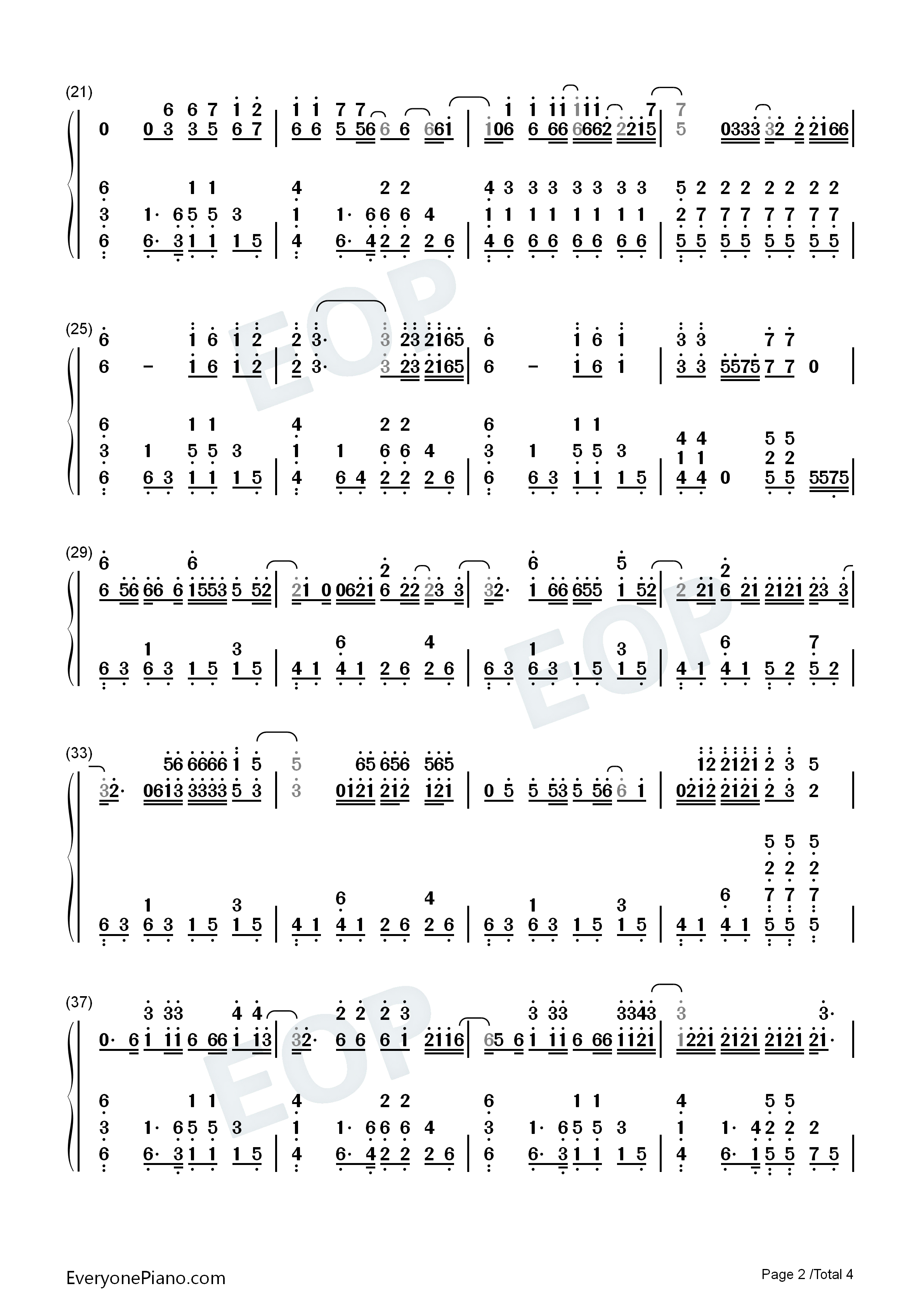 Just_Gettin'_Started钢琴简谱_Jason_Aldean演唱