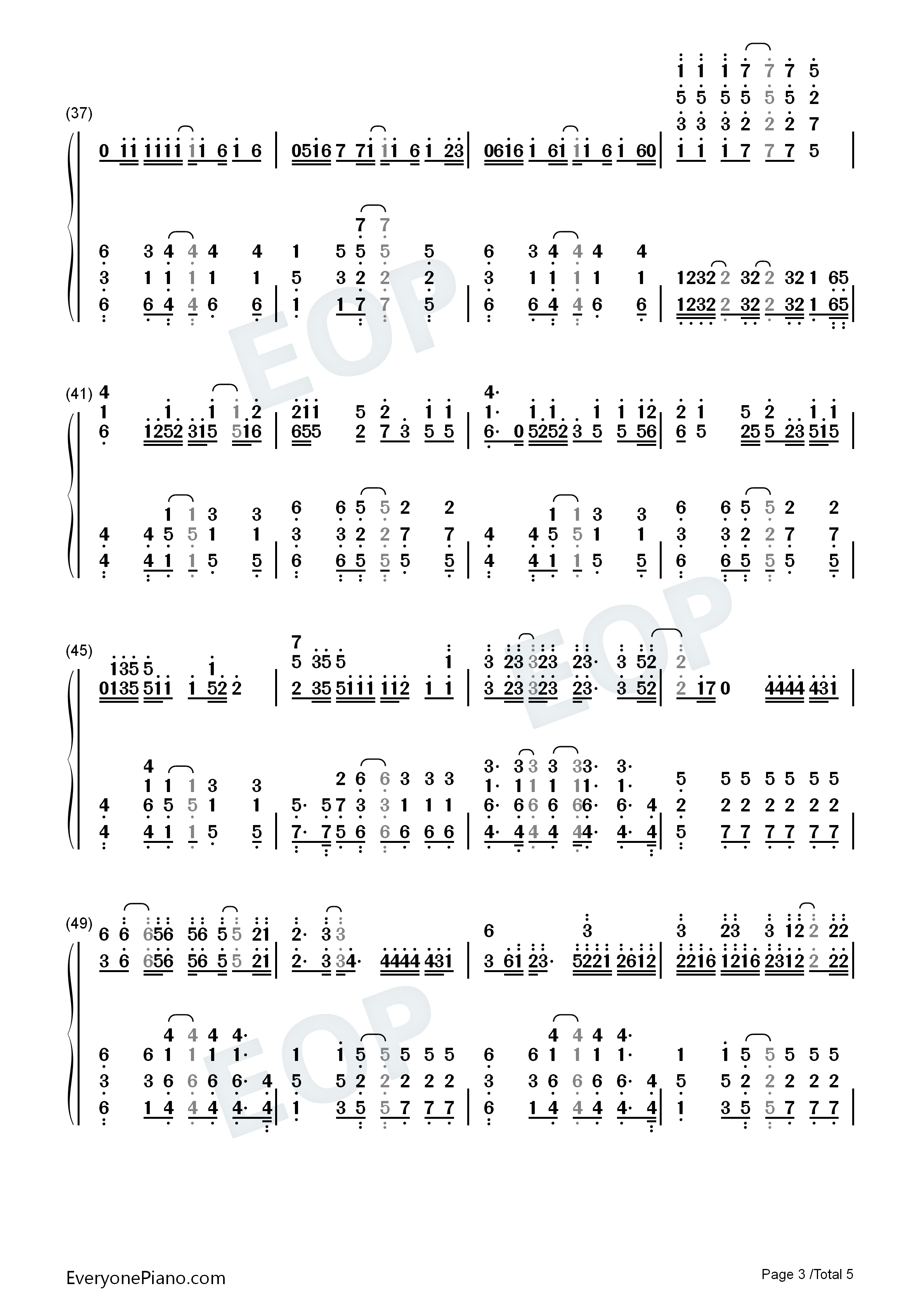 Look_at_You钢琴简谱_Big_&_Rich演唱