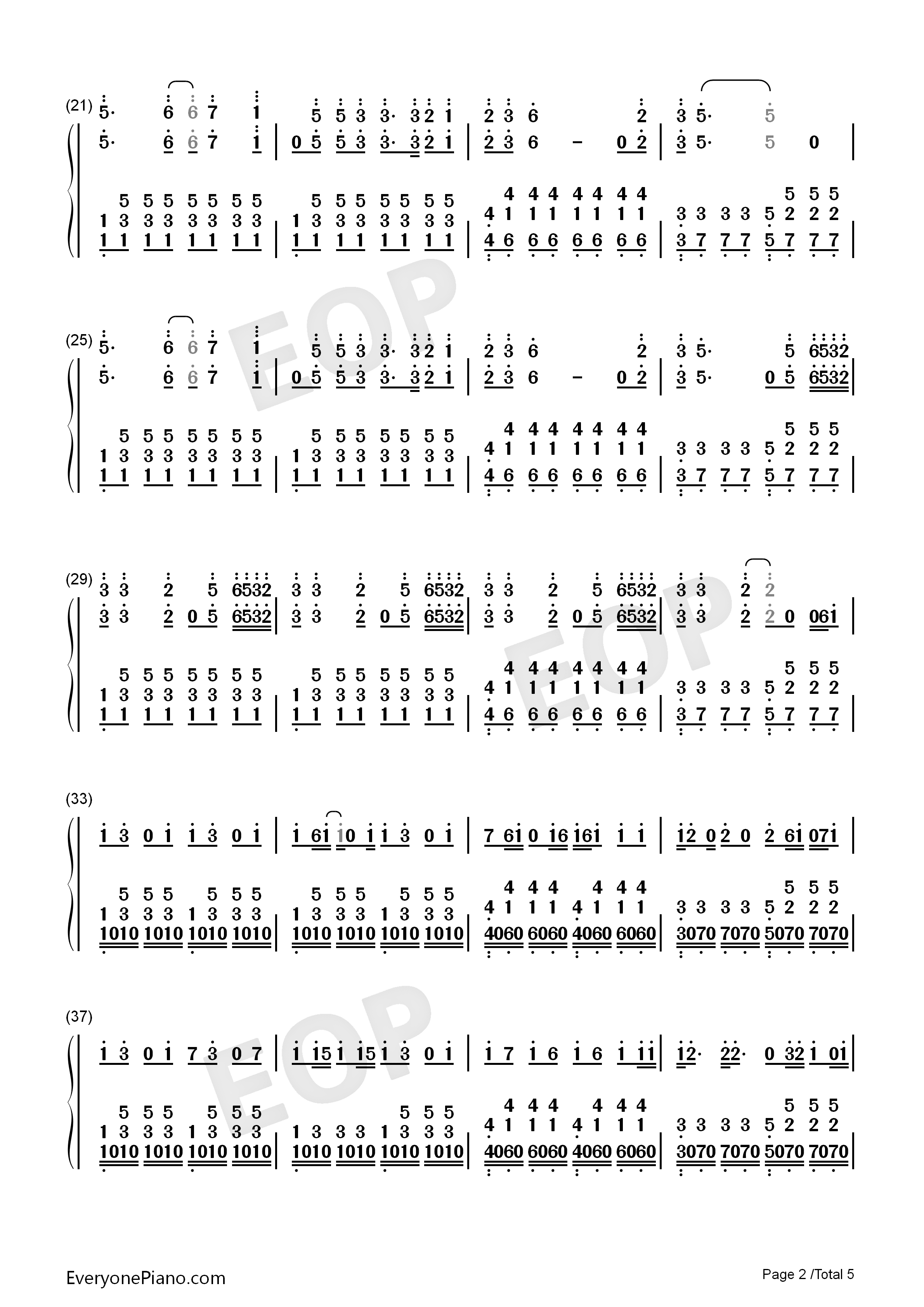 Secrets钢琴简谱_Mary_Lambert_&_B.o.B演唱