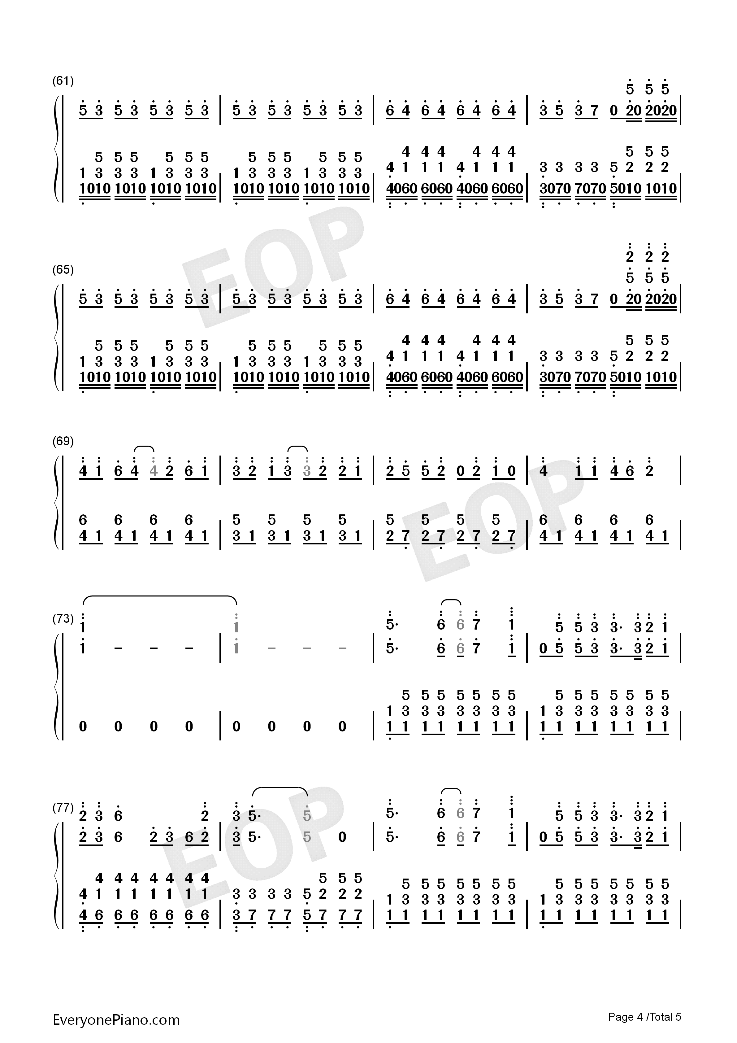 Secrets钢琴简谱_Mary_Lambert_&_B.o.B演唱