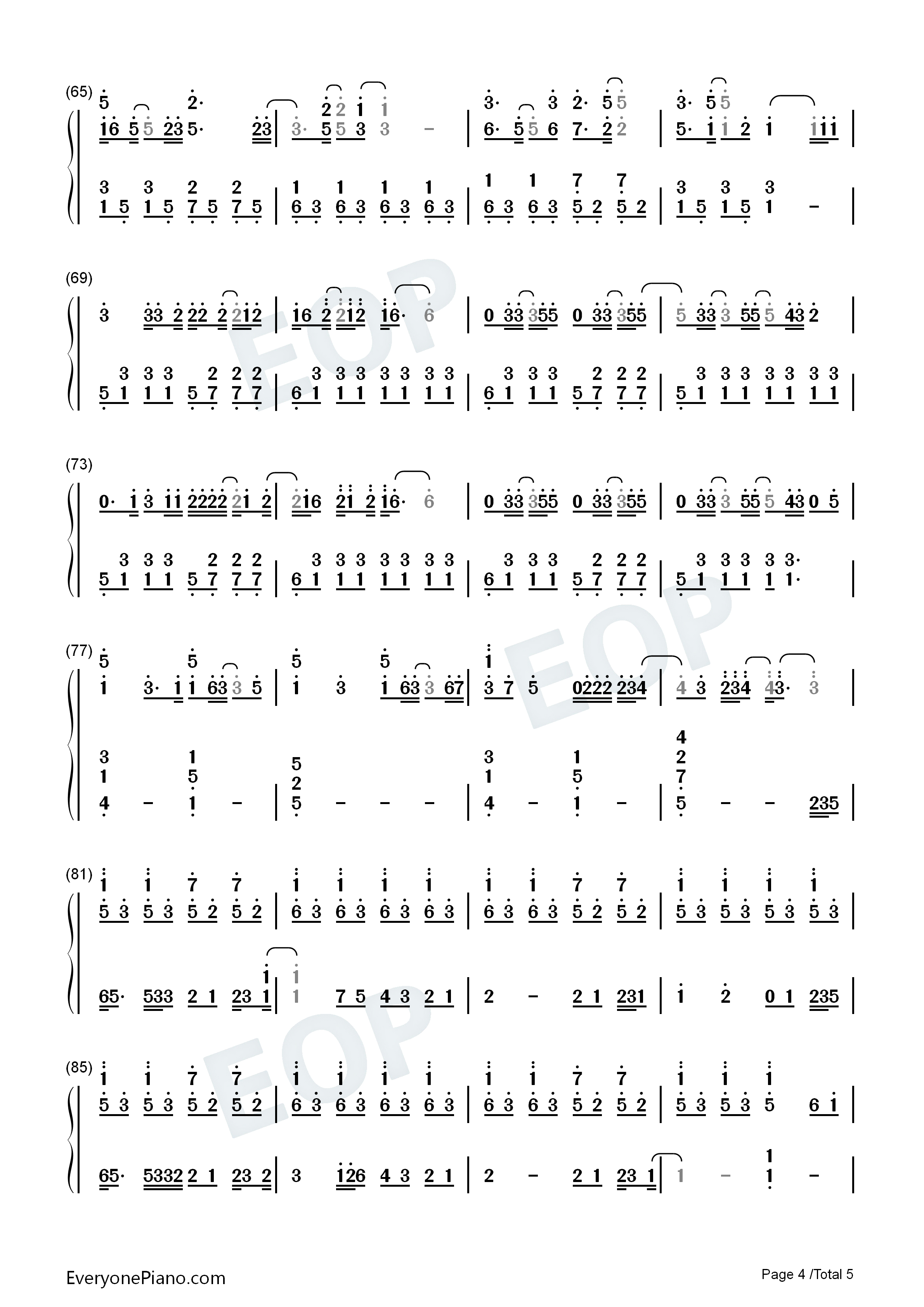 Bed_of_Lies钢琴简谱_Nicki_Minaj_&_Skylar_Grey演唱