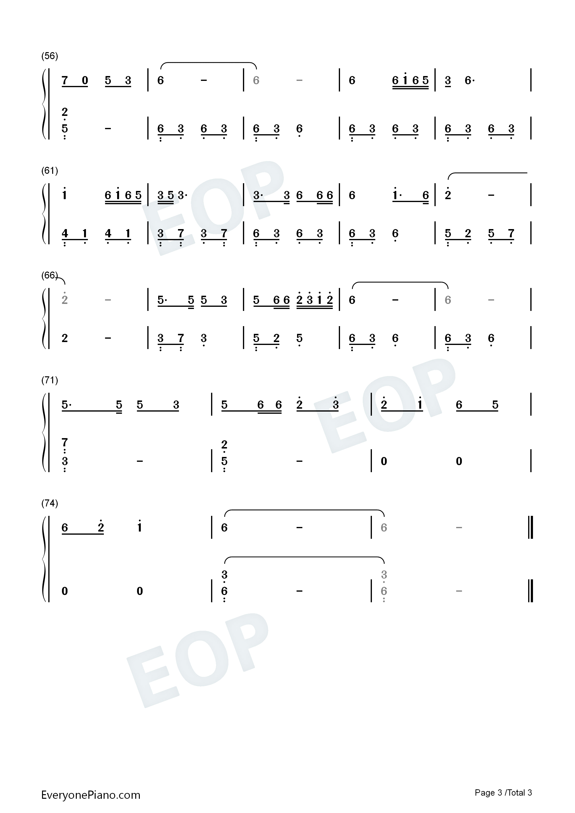 高原蓝钢琴简谱_乌兰托娅演唱