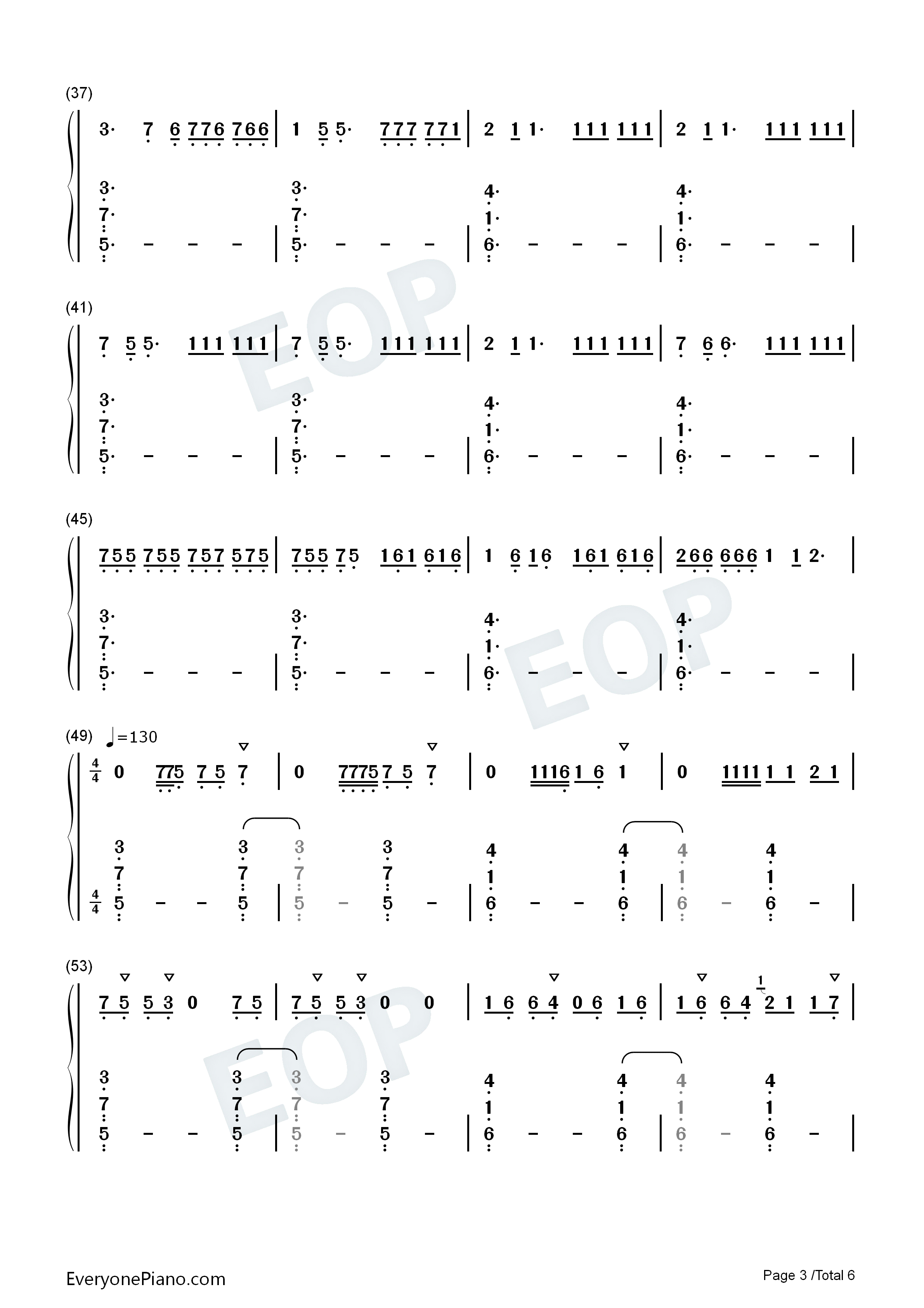 Need_to_Know钢琴简谱_Doja_Cat演唱