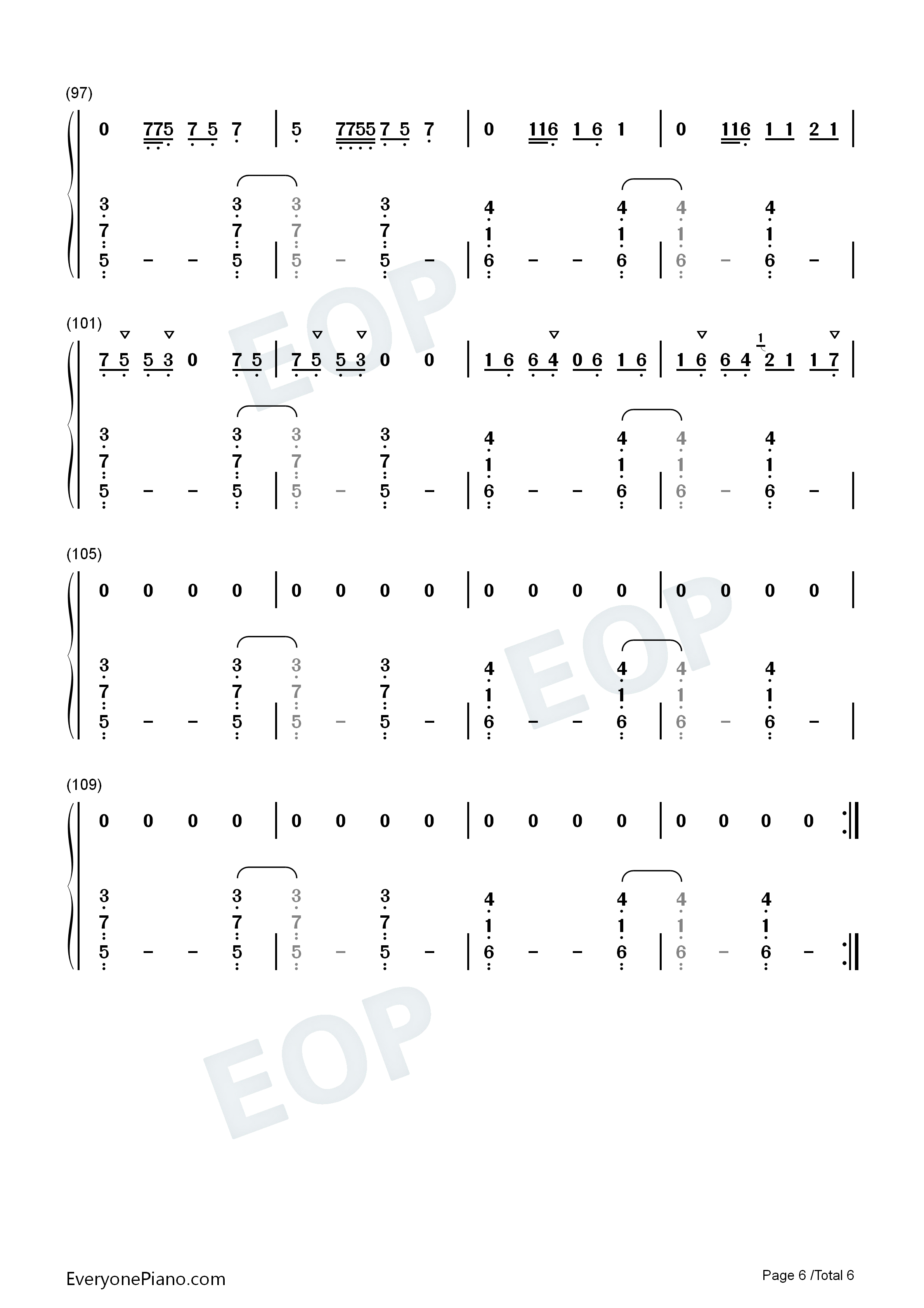 Need_to_Know钢琴简谱_Doja_Cat演唱