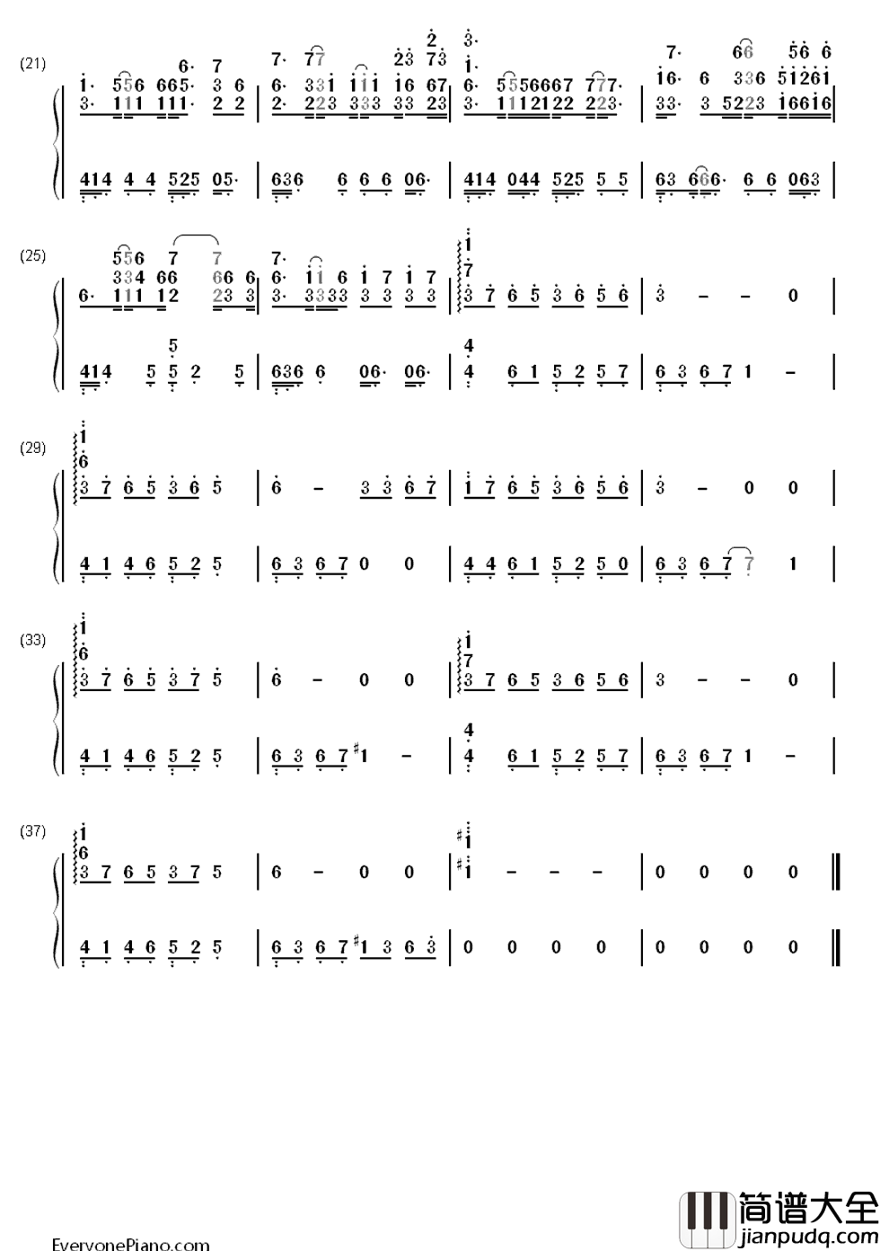 三年二班钢琴简谱_周杰伦演唱