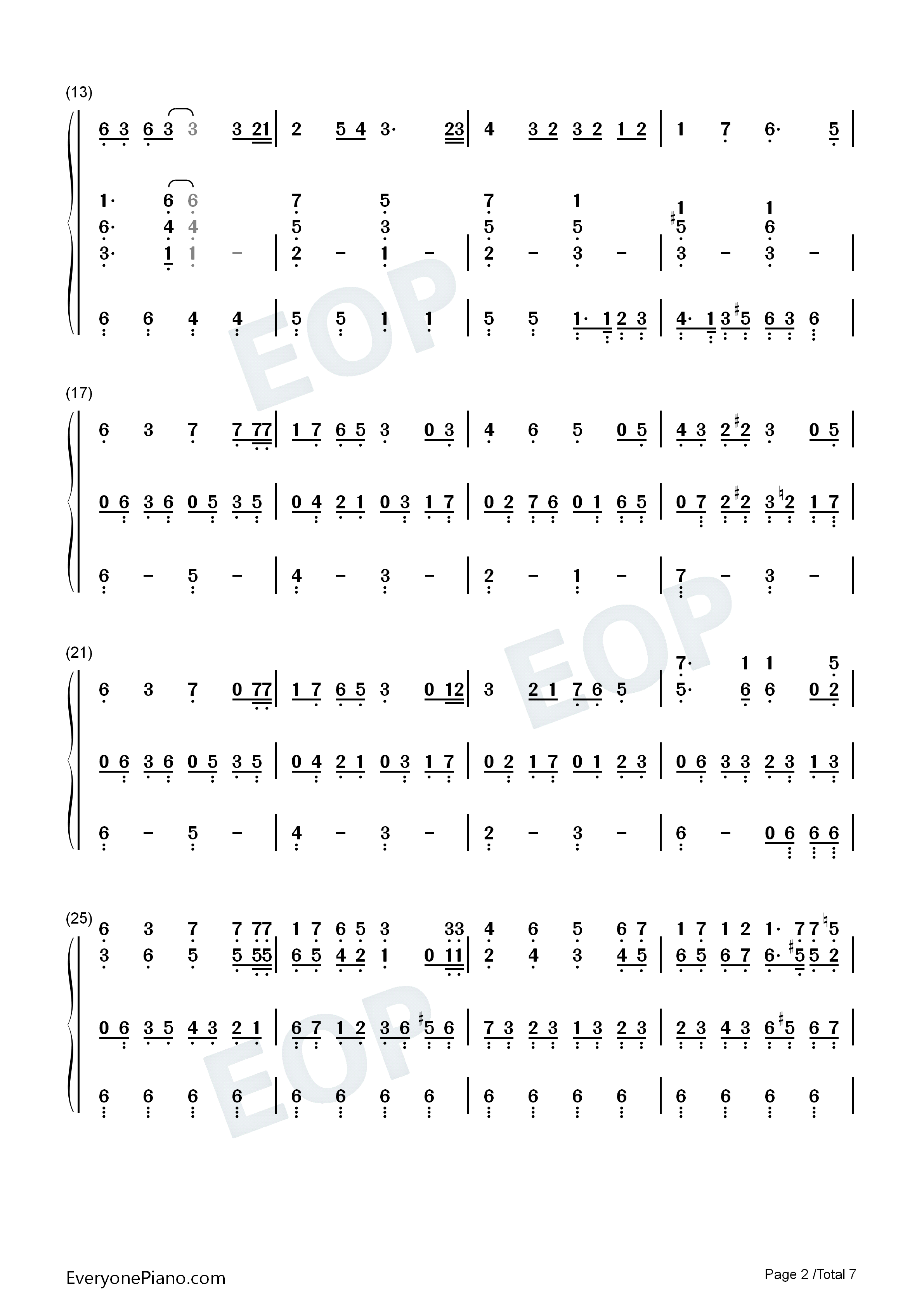 秘蜜〜黒の誓い〜钢琴简谱_鏡音リン_・レン演唱