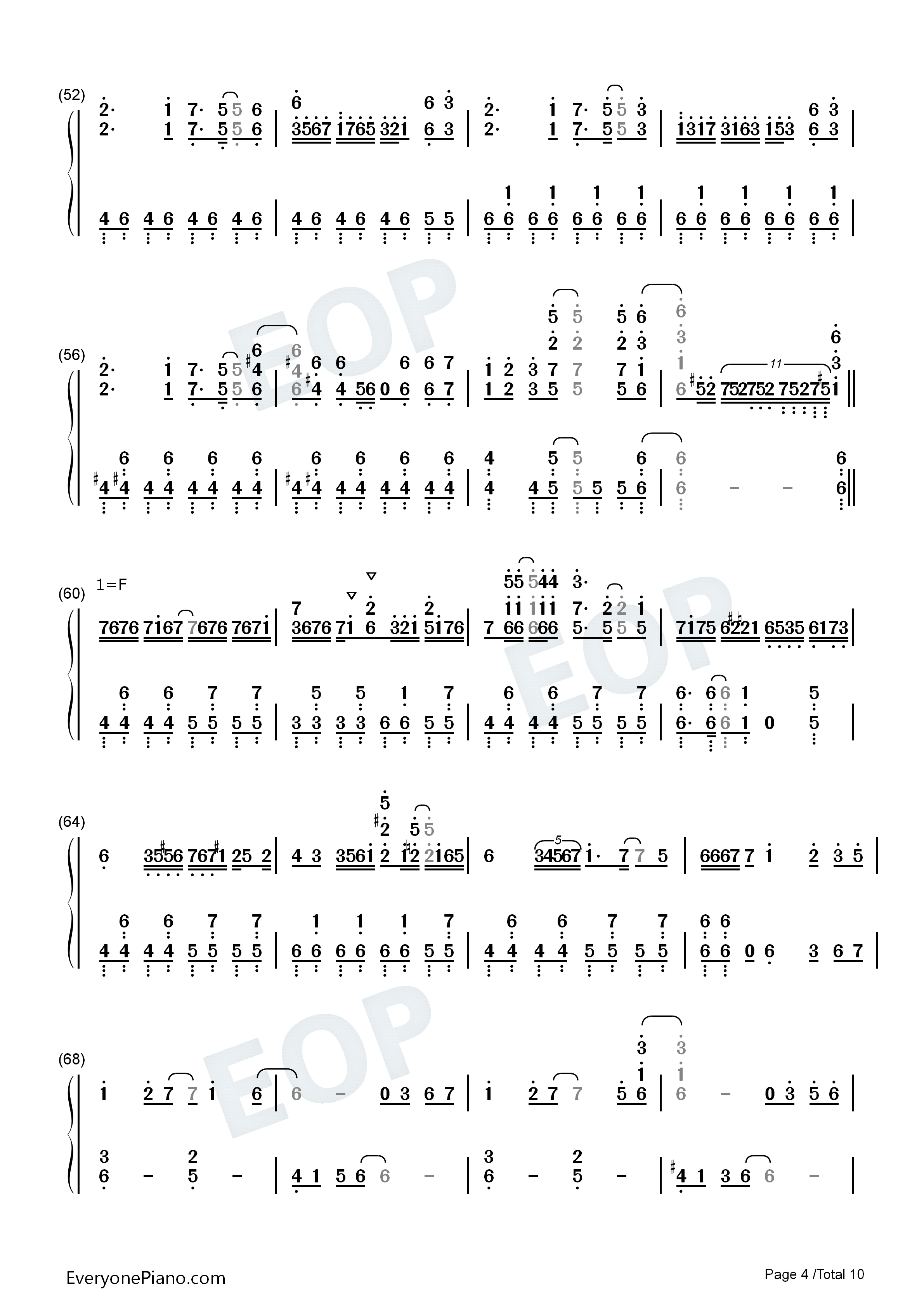 No_Life_Queen钢琴简谱_东方Project演唱