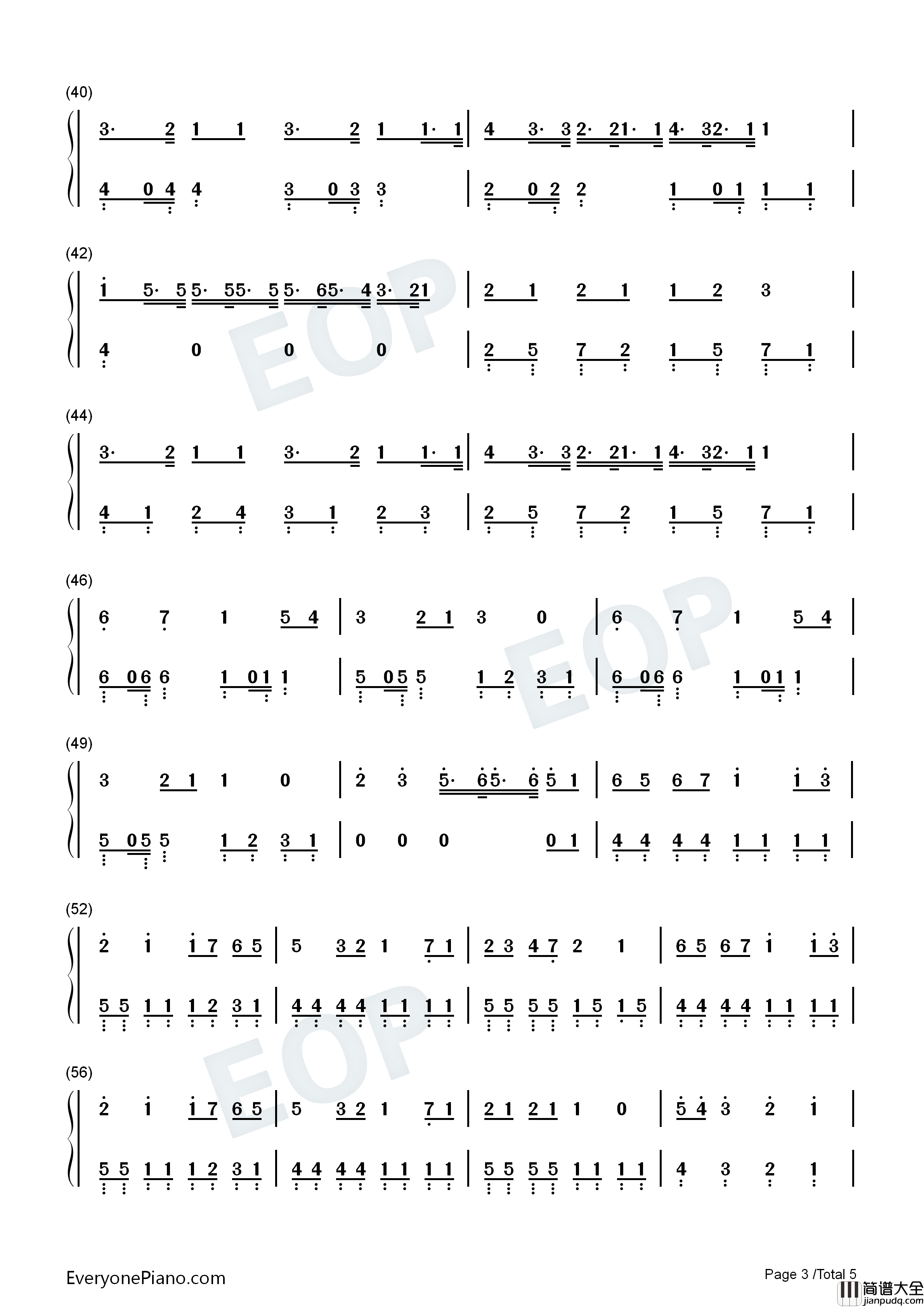 Clock_lock_works钢琴简谱_初音ミク演唱