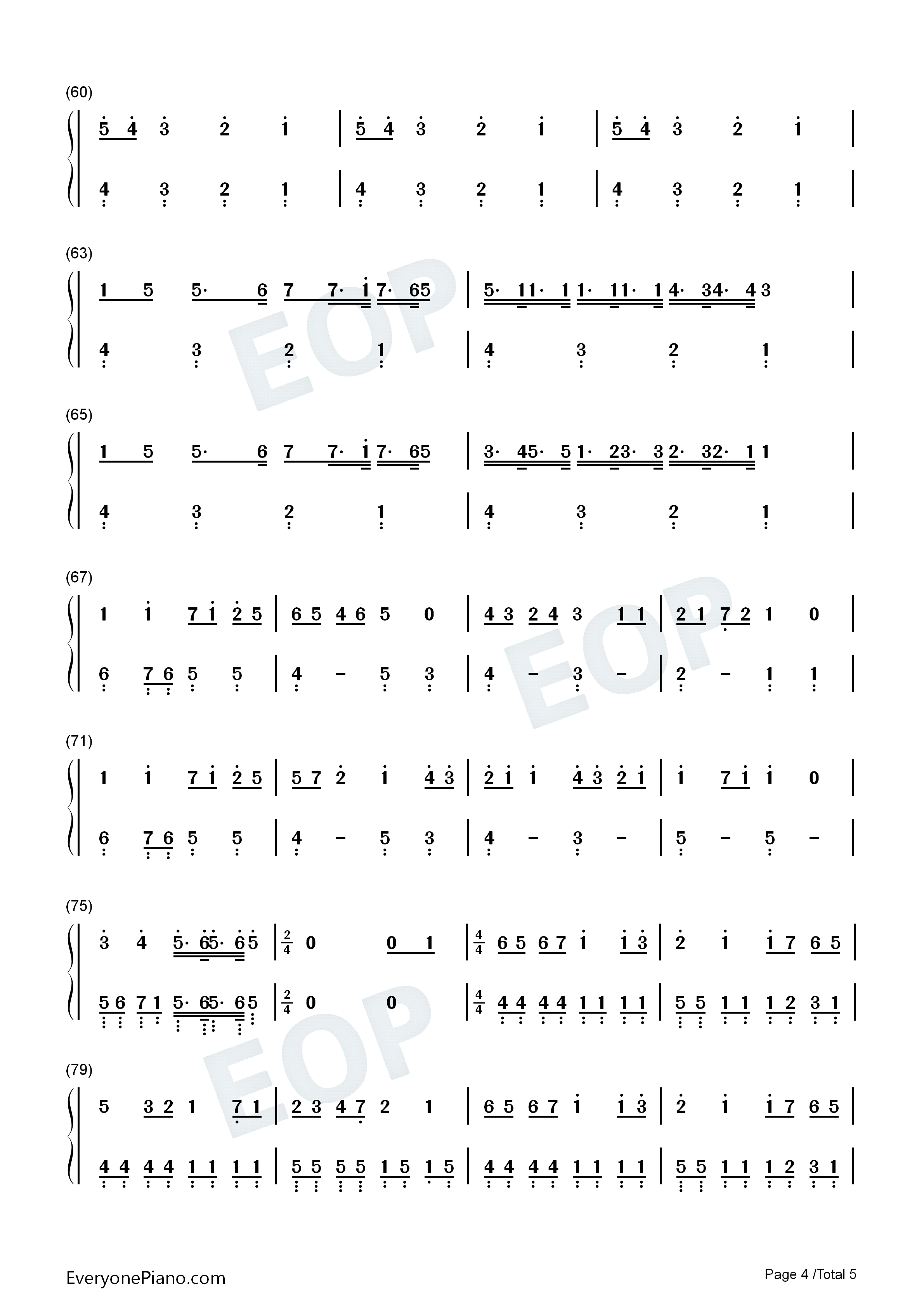 Clock_lock_works钢琴简谱_初音ミク演唱