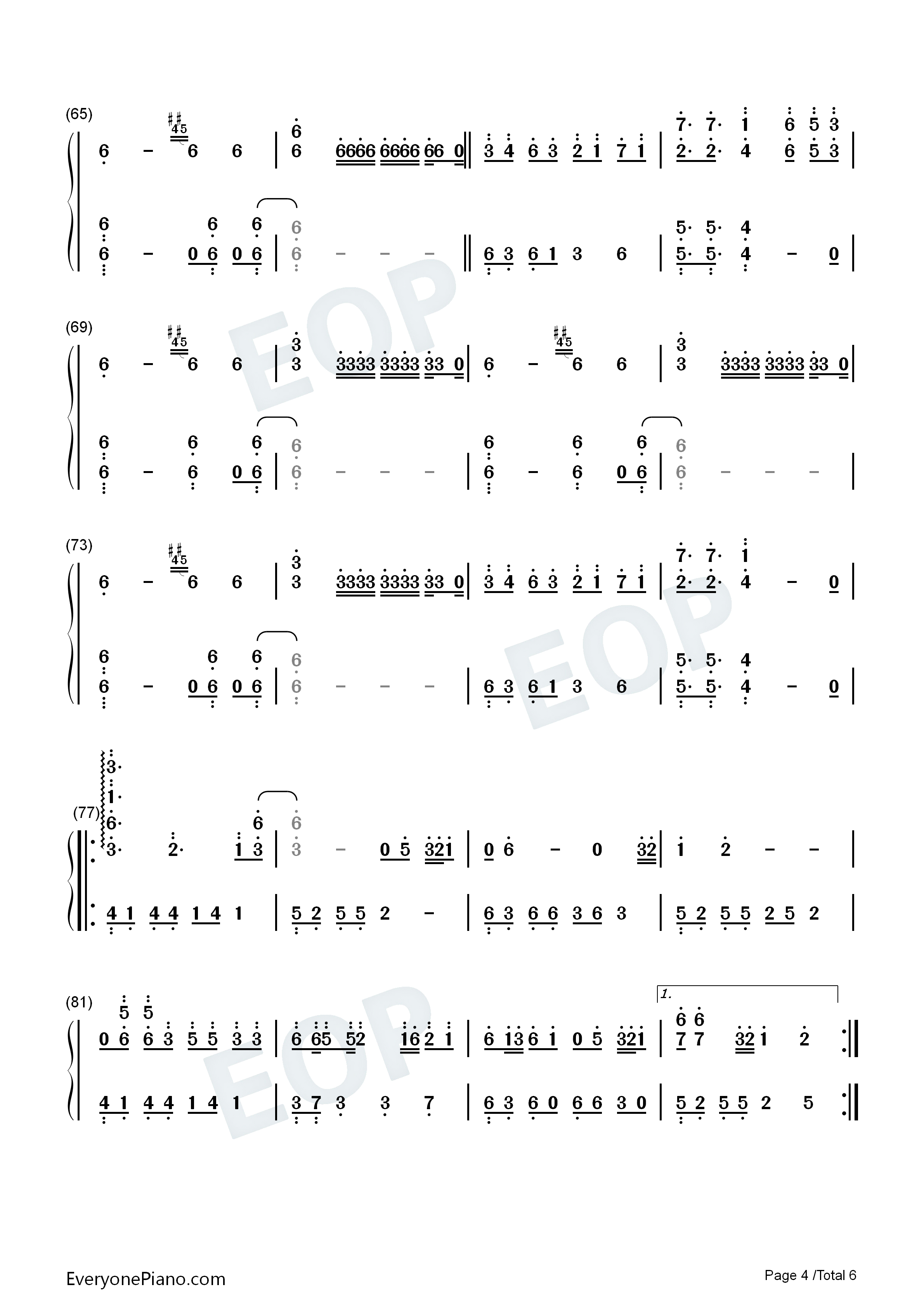 Levels_(Skrillex_Remix)钢琴简谱_Avicii演唱