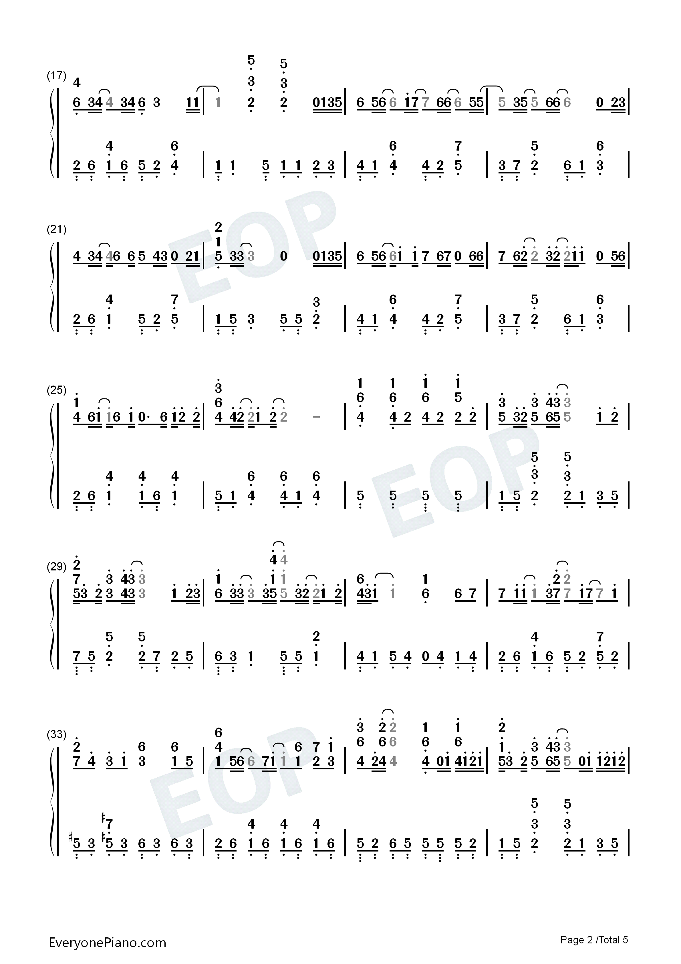 初恋钢琴简谱_奥华子演唱