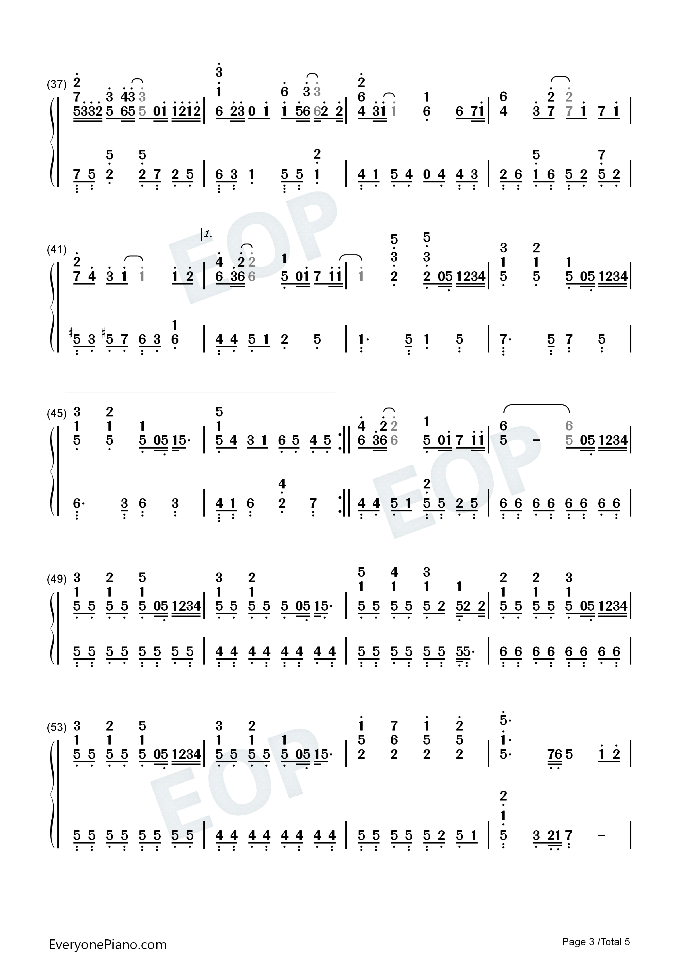 初恋钢琴简谱_奥华子演唱