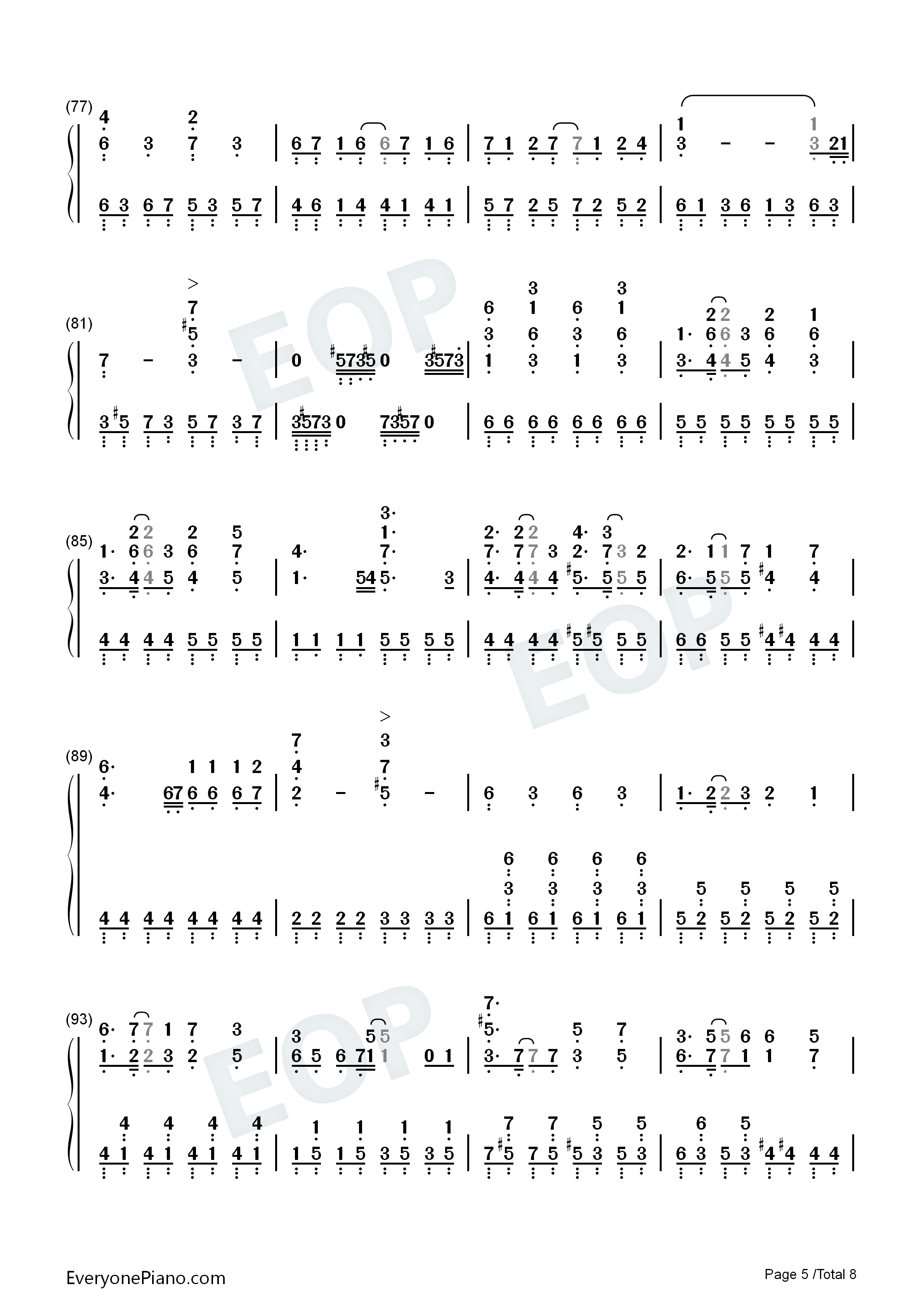 サンドリヨン钢琴简谱_初音ミク・KAITO演唱