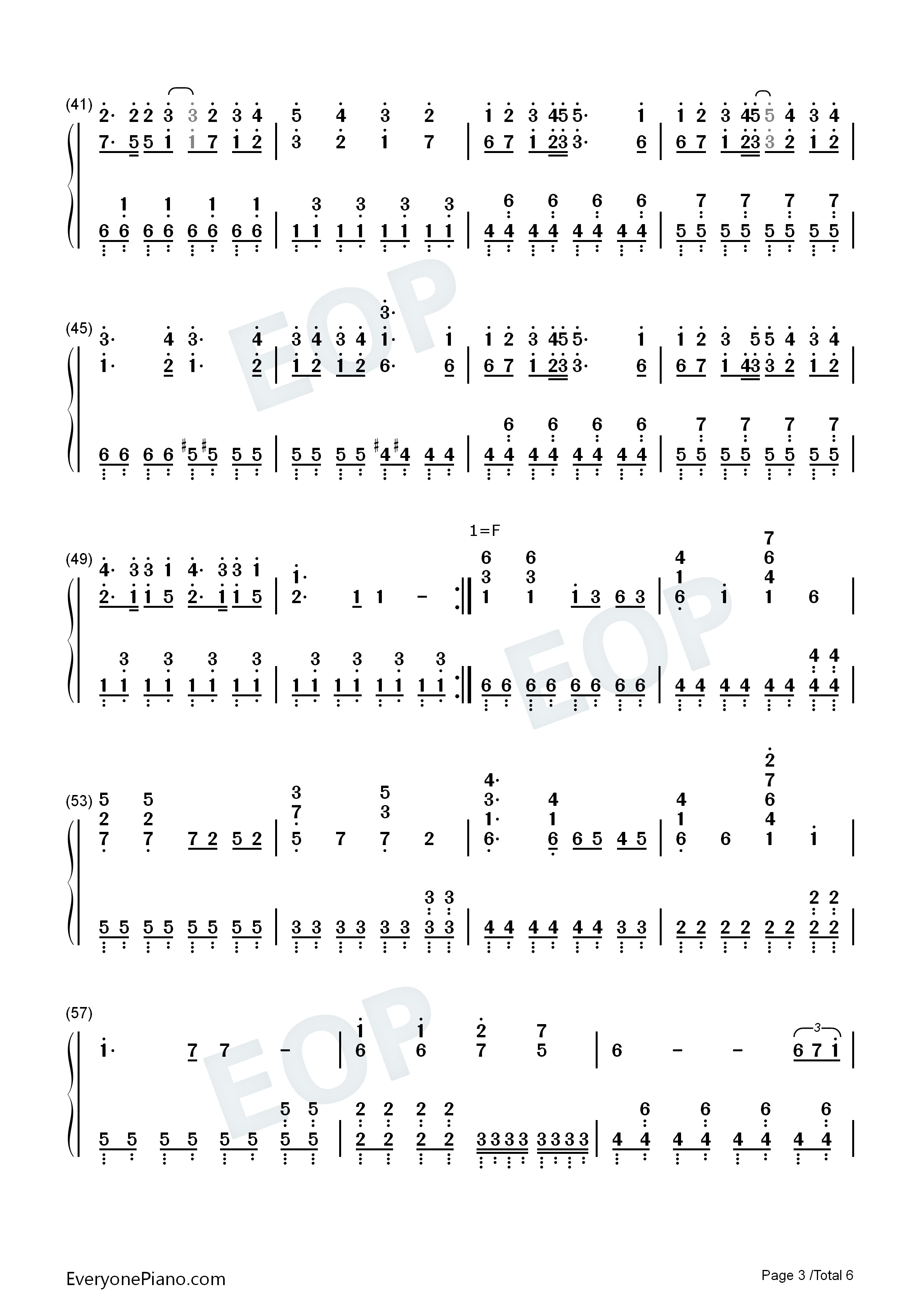 eternal_reality钢琴简谱_fripSide演唱