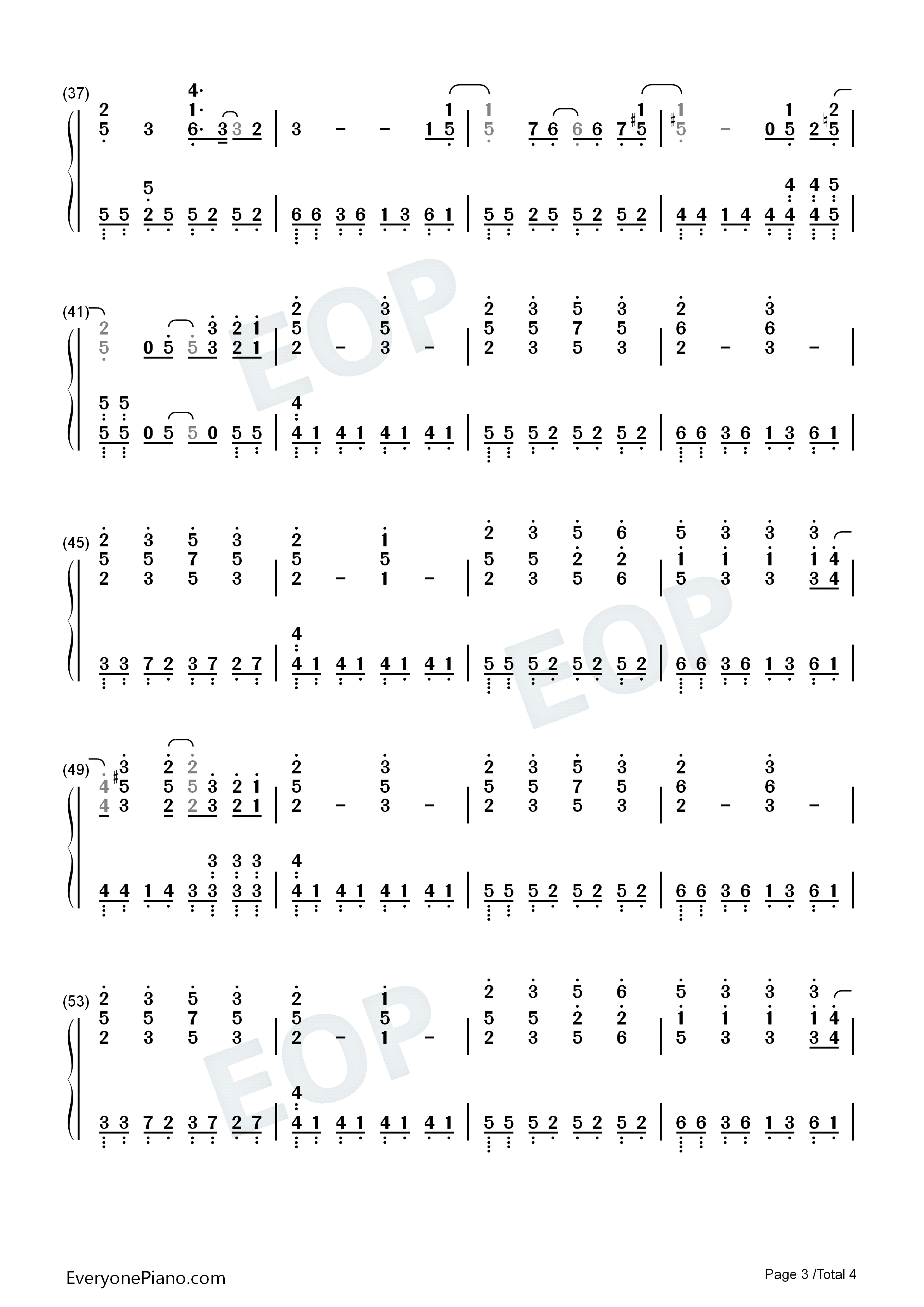 HARUKAZE钢琴简谱_SCANDAL演唱