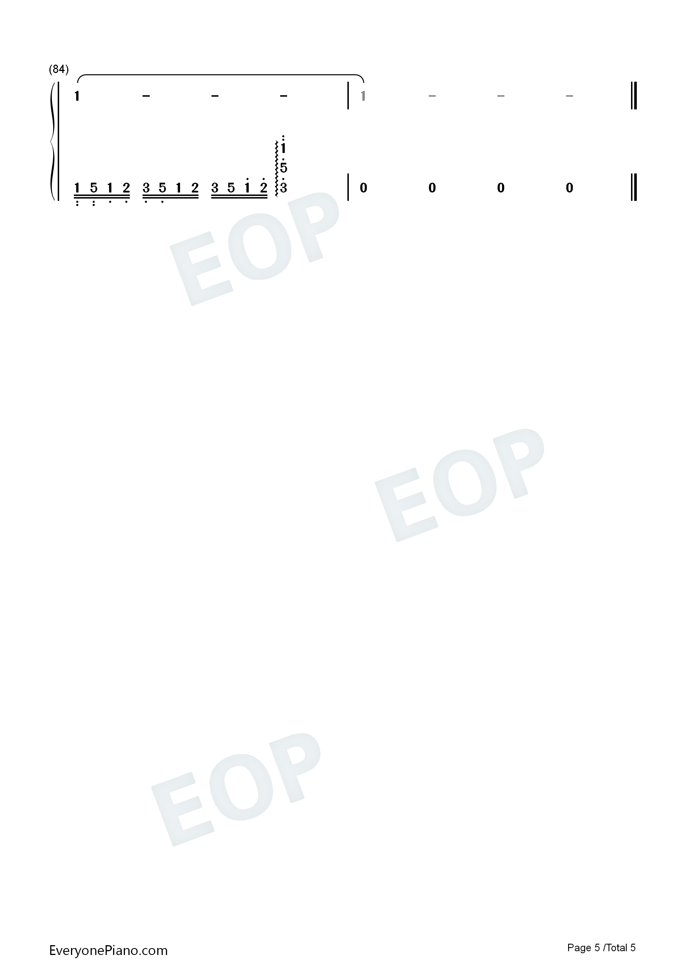 女人花钢琴简谱_梅艳芳演唱