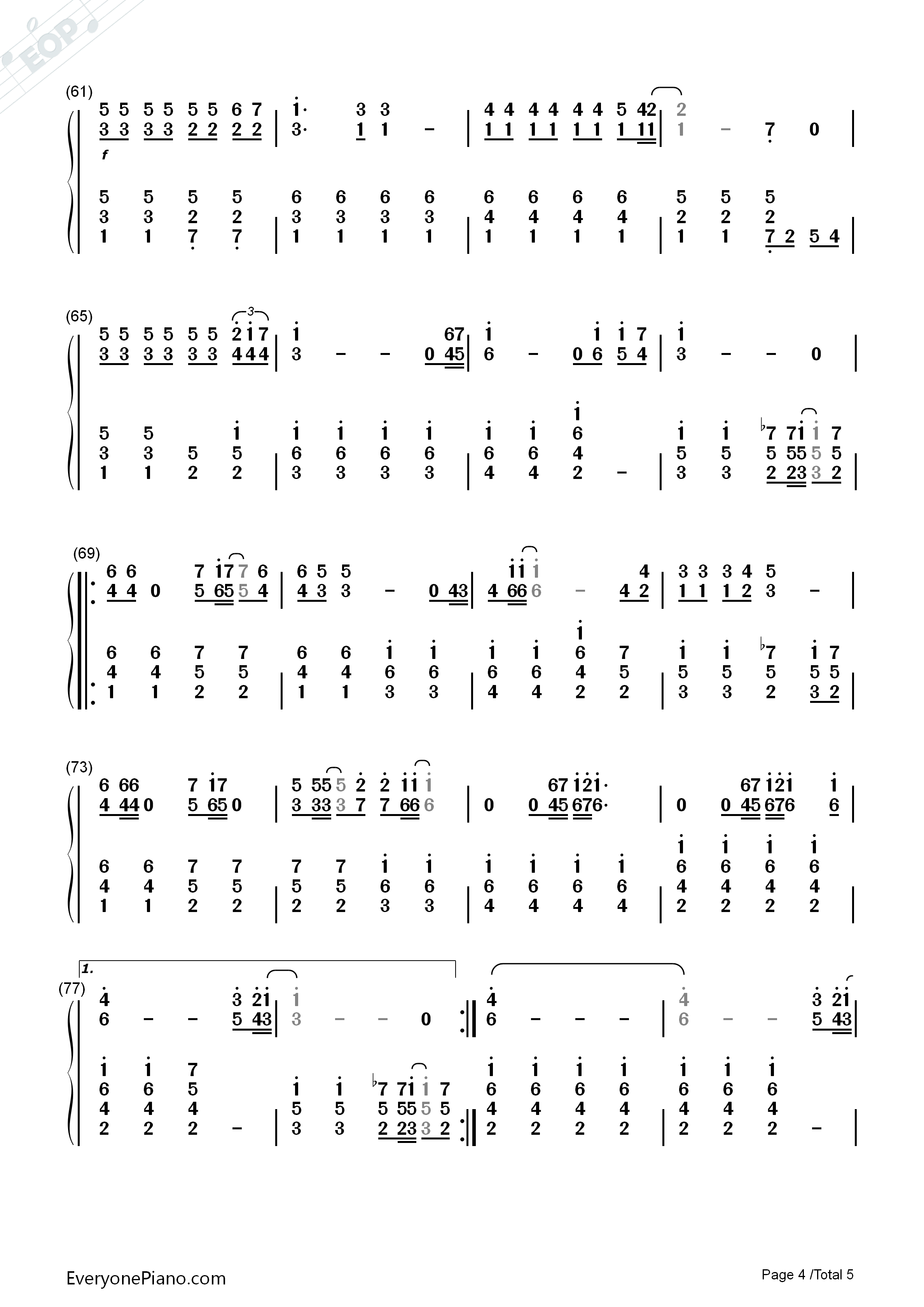 旅立ちの日に钢琴简谱_坂本浩美演唱