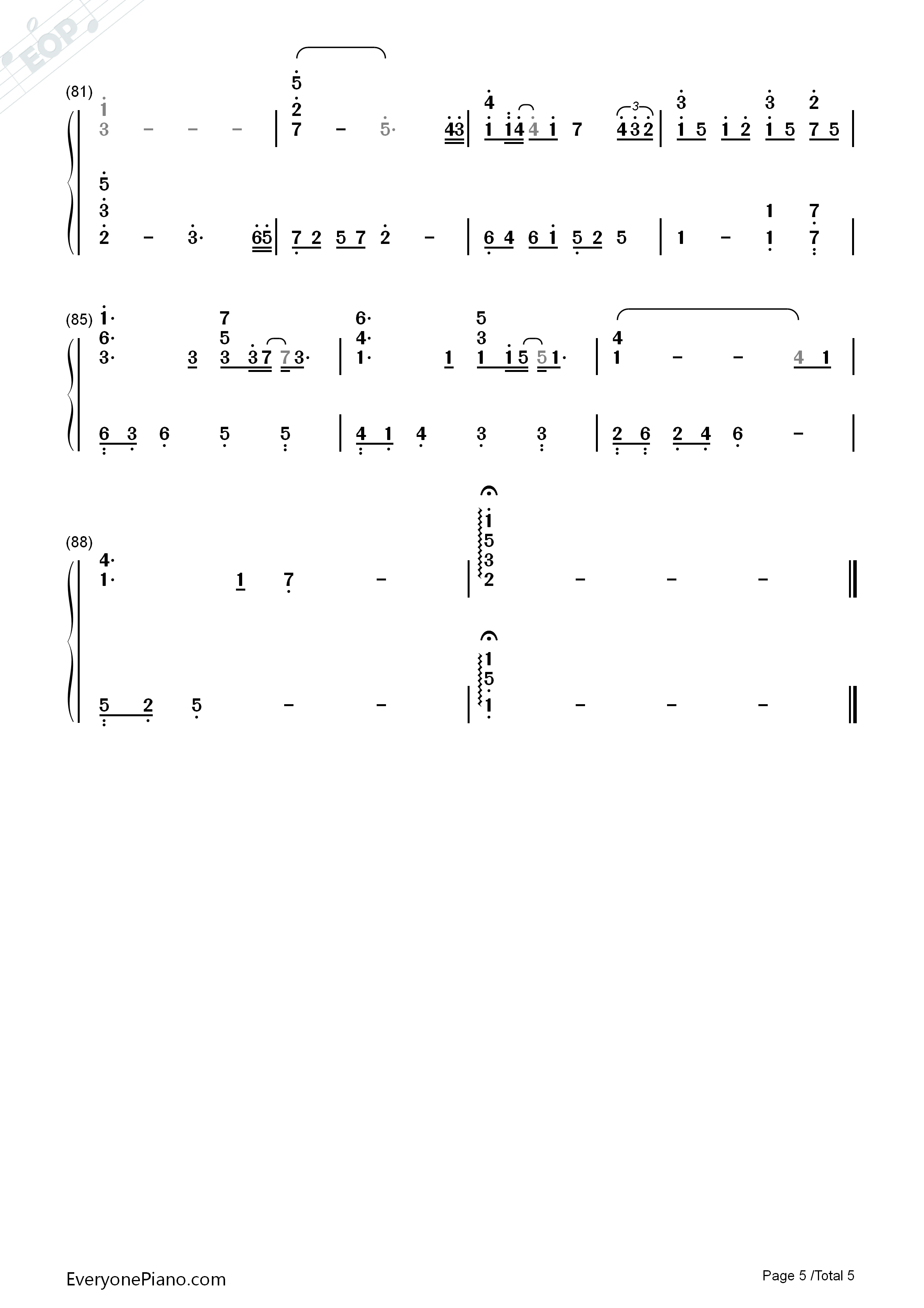 旅立ちの日に钢琴简谱_坂本浩美演唱