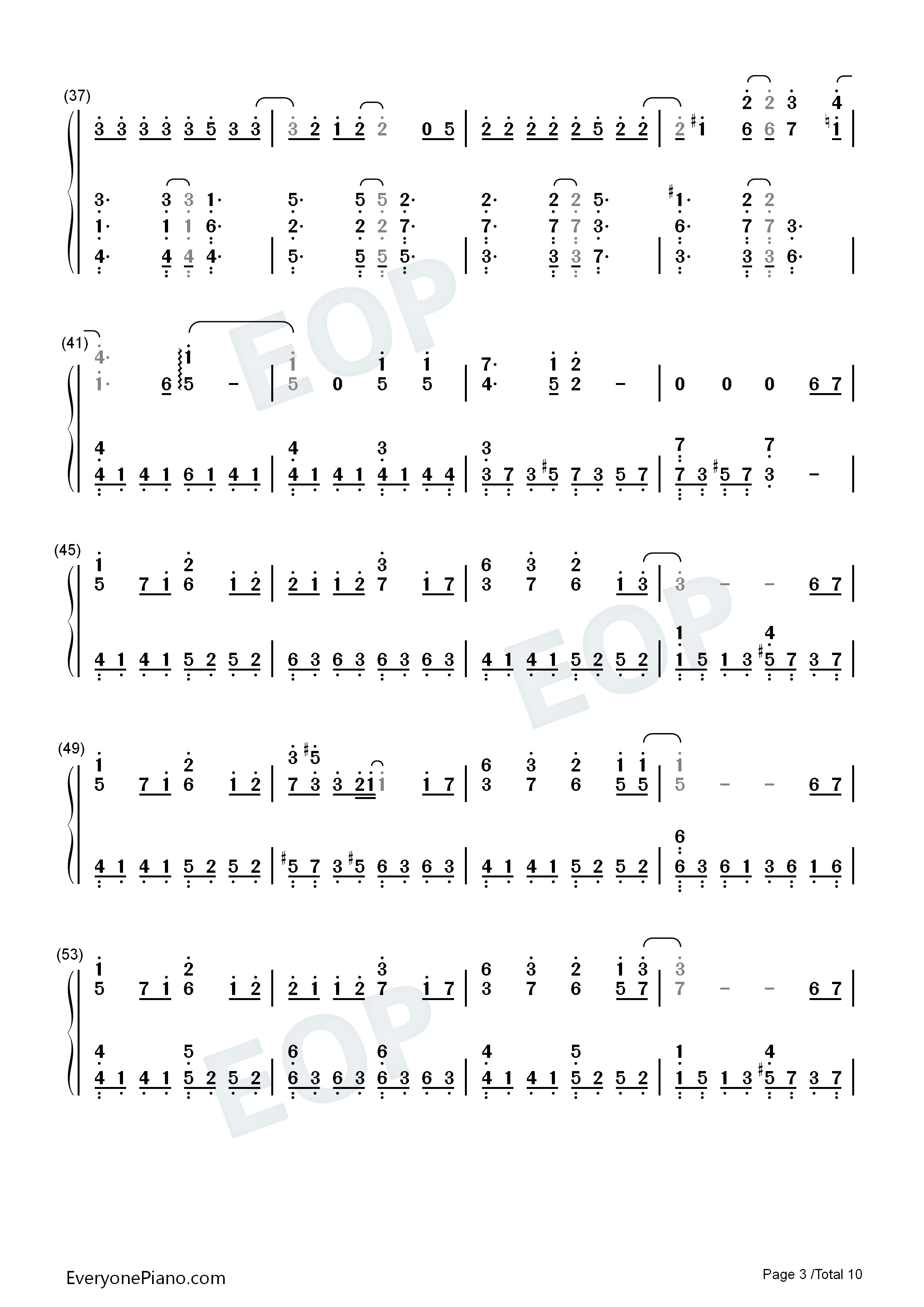 ハルウタ钢琴简谱_生物股长演唱