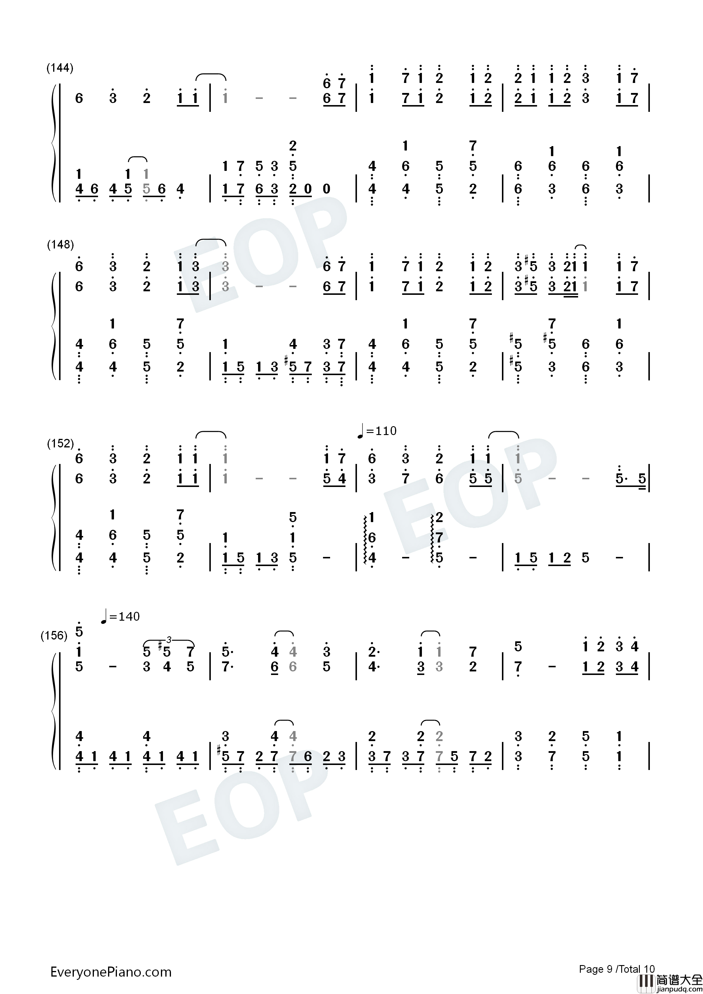 ハルウタ钢琴简谱_生物股长演唱
