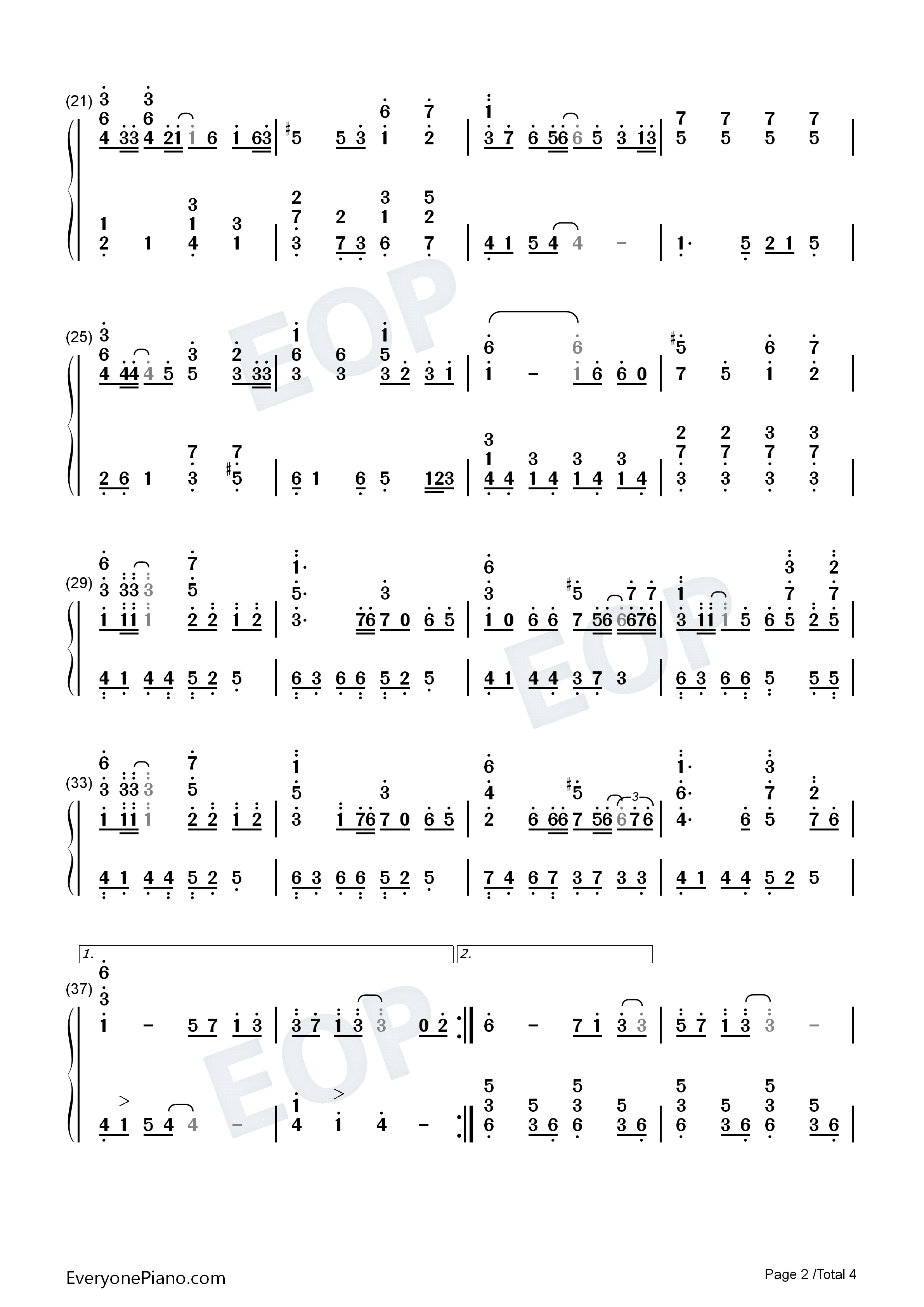 CAROLS钢琴简谱_滨崎步演唱