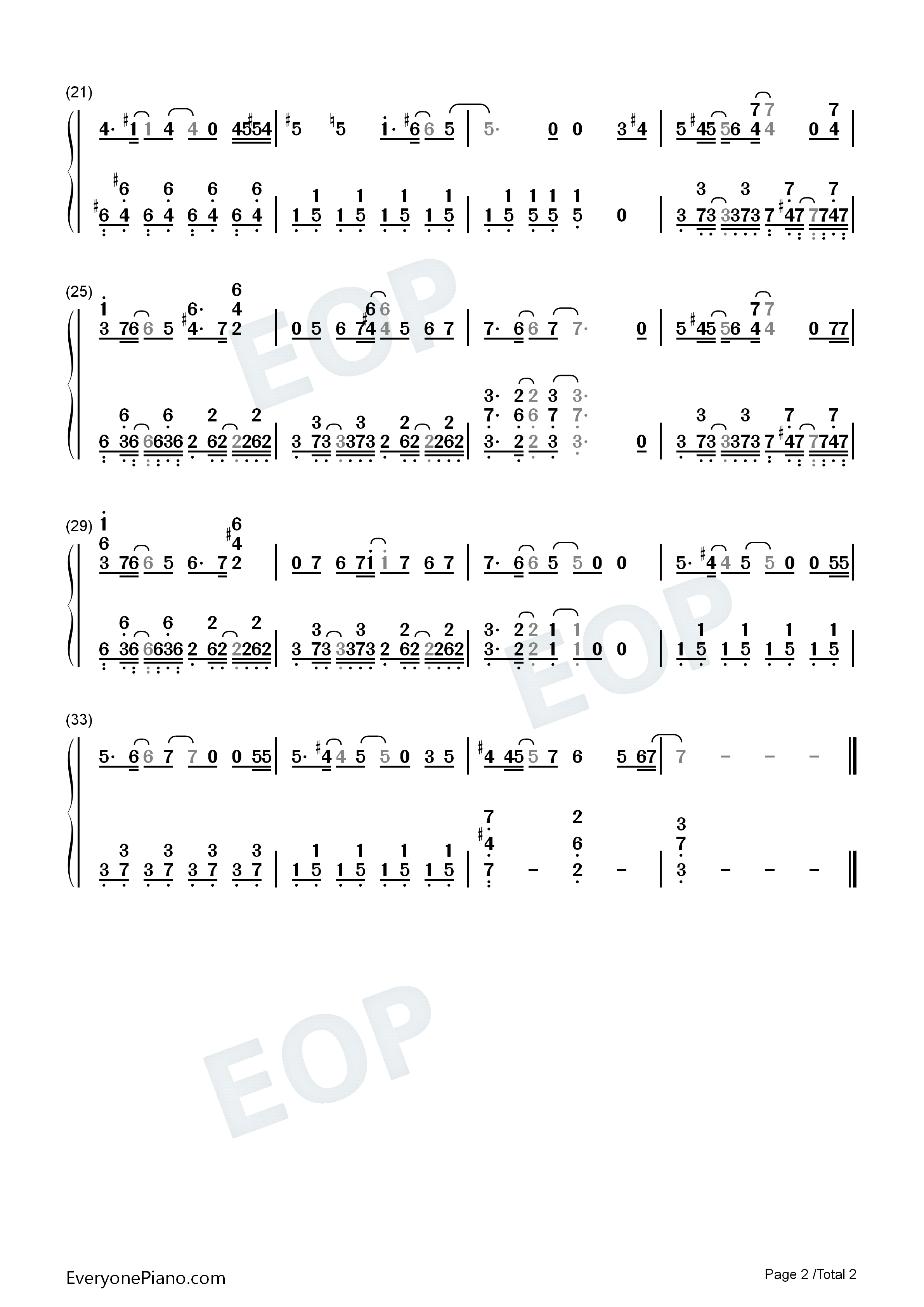 Arrival_of_Tears钢琴简谱_彩音演唱